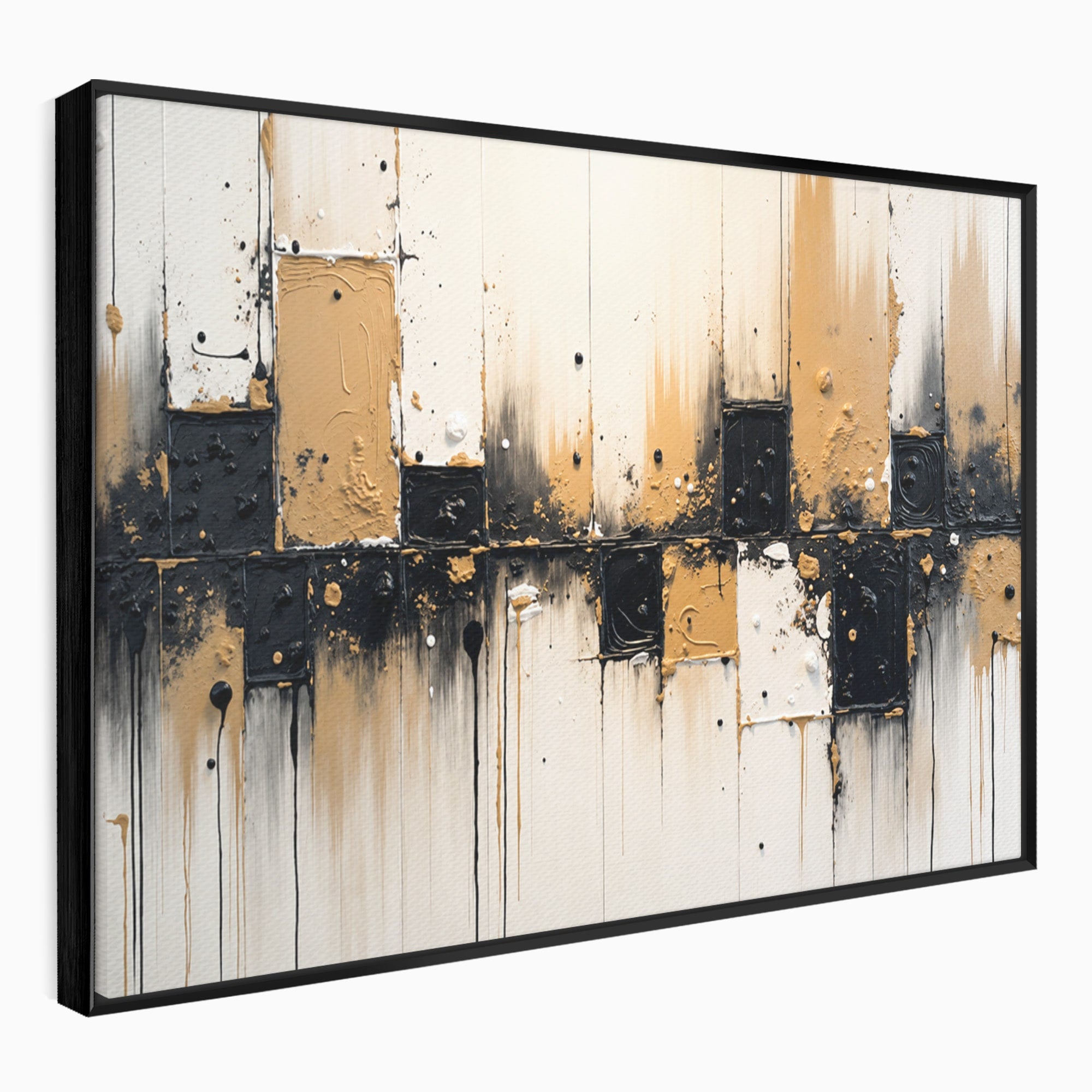 Tablou Canvas Premium LuxCanva® C1328, Abstractie Eleganta, Abstractie, Modern, Arta Contemporana, Textura, Living, Birou, Culori Vibrante