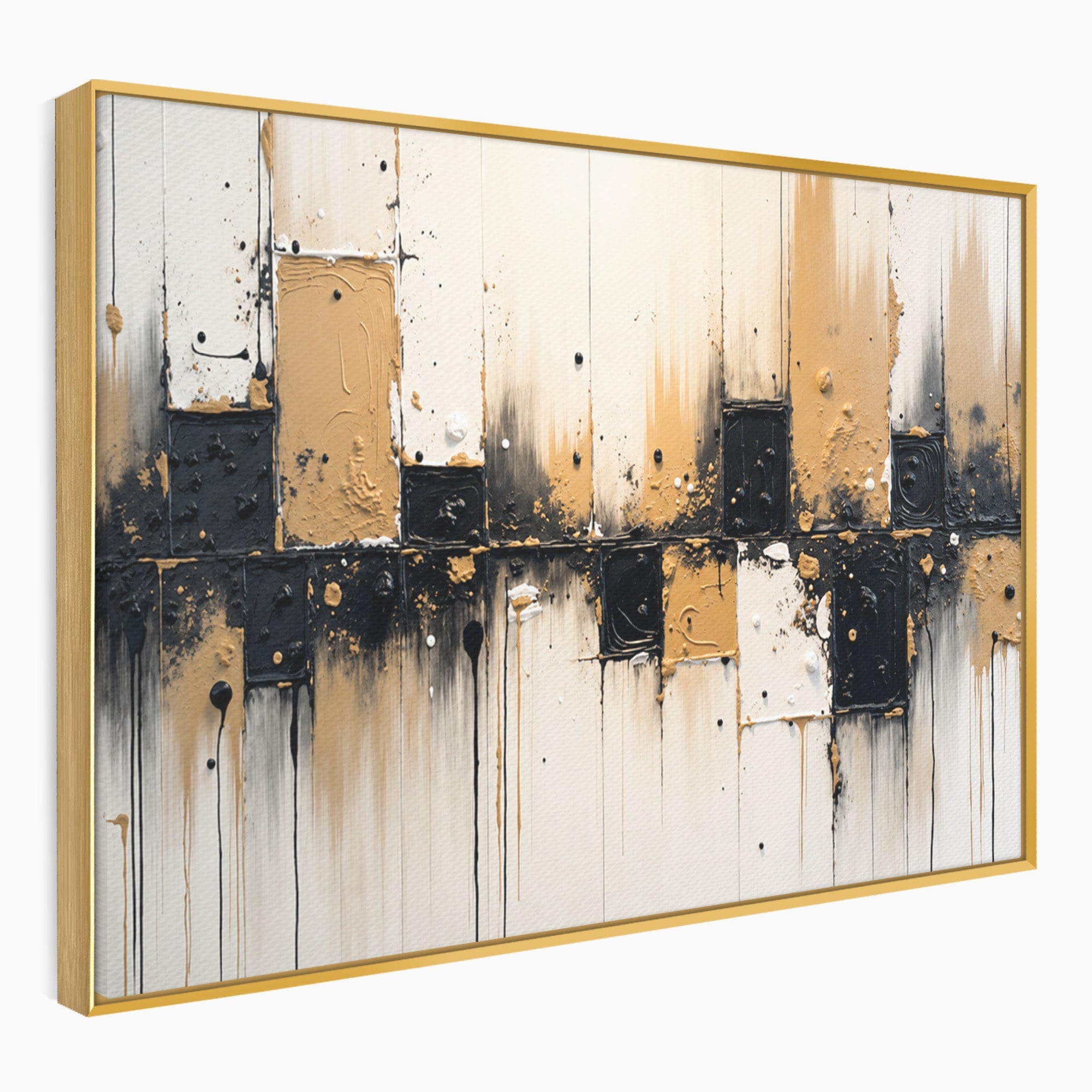 Tablou Canvas Premium LuxCanva® C1328, Abstractie Eleganta, Abstractie, Modern, Arta Contemporana, Textura, Living, Birou, Culori Vibrante