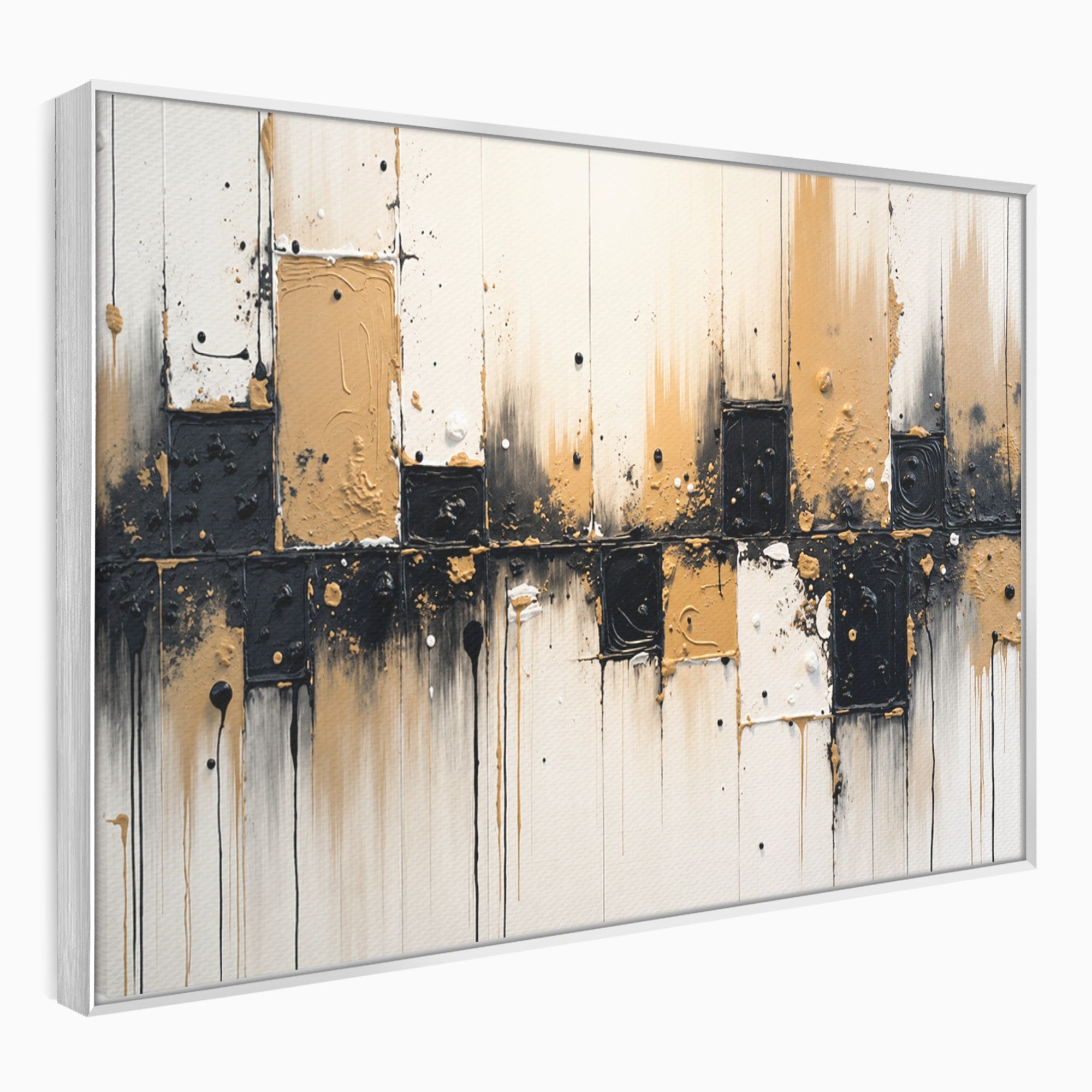 Tablou Canvas Premium LuxCanva® C1328, Abstractie Eleganta, Abstractie, Modern, Arta Contemporana, Textura, Living, Birou, Culori Vibrante