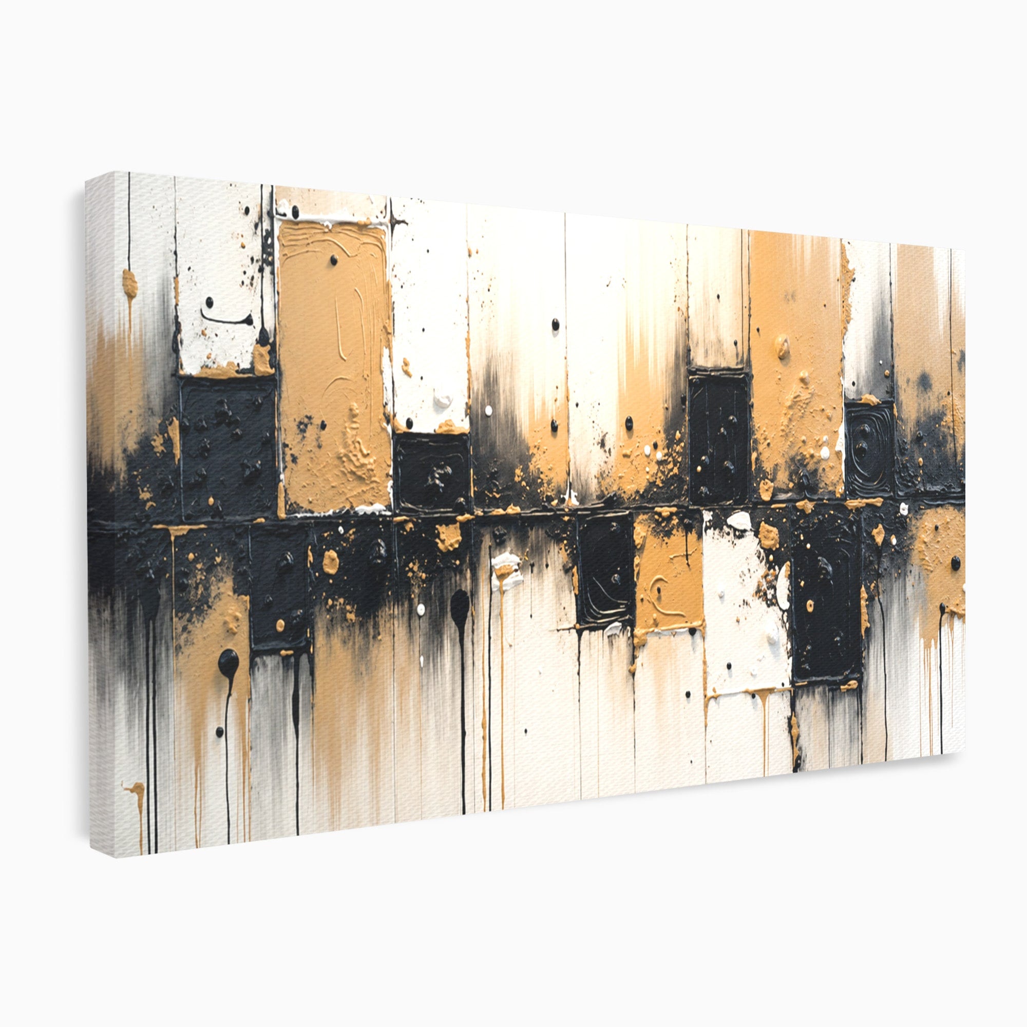 Tablou Canvas Premium LuxCanva® C1328, Abstractie Eleganta, Abstractie, Modern, Arta Contemporana, Textura, Living, Birou, Culori Vibrante