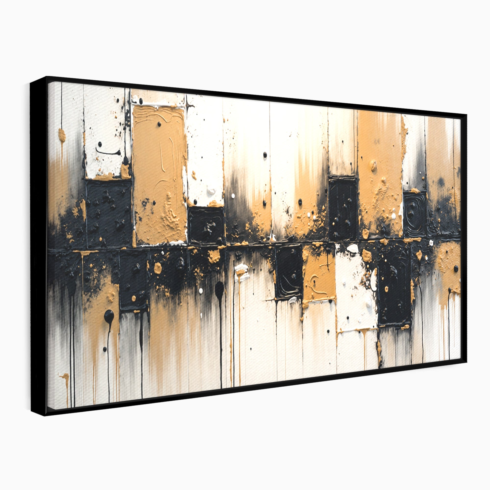 Tablou Canvas Premium LuxCanva® C1328, Abstractie Eleganta, Abstractie, Modern, Arta Contemporana, Textura, Living, Birou, Culori Vibrante