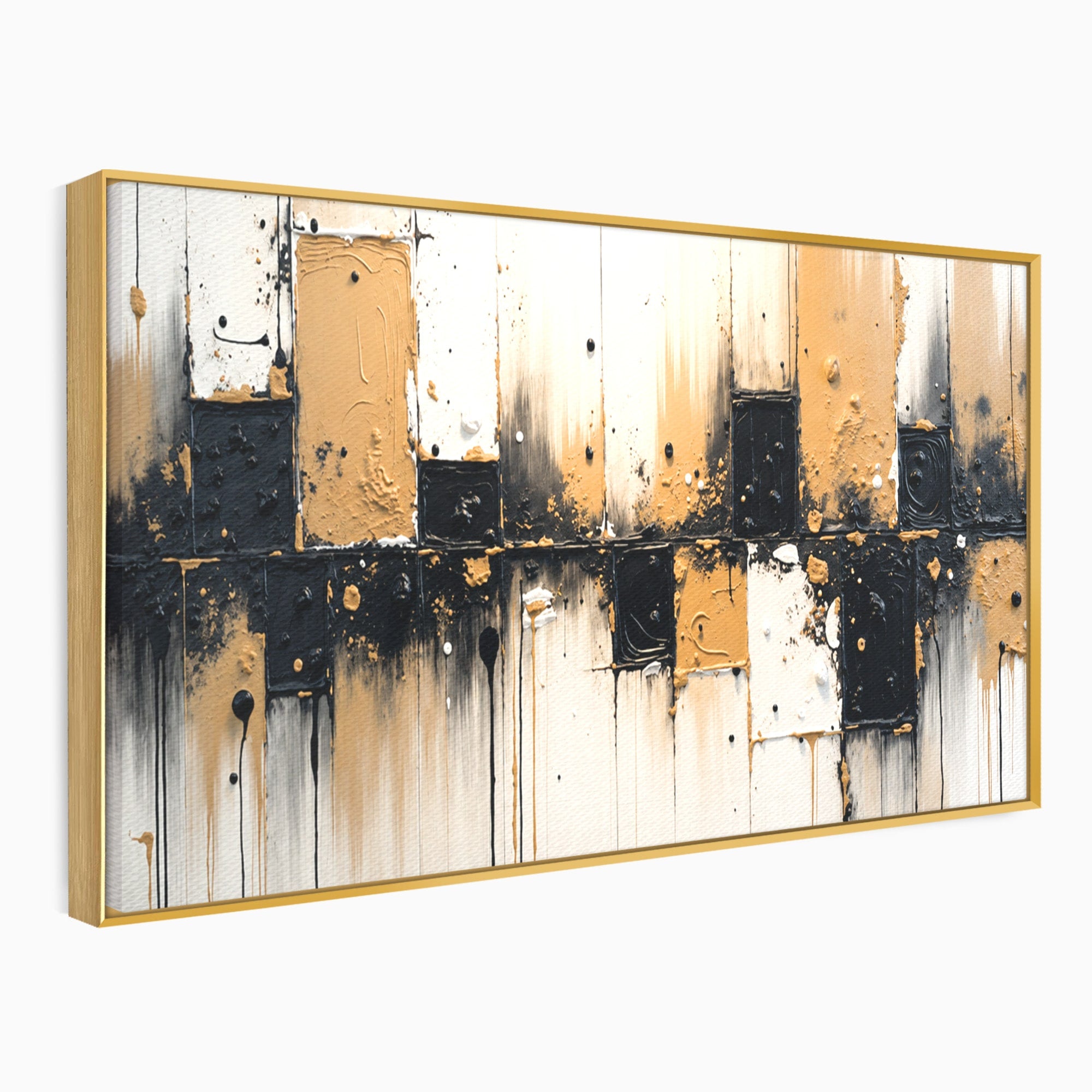 Tablou Canvas Premium LuxCanva® C1328, Abstractie Eleganta, Abstractie, Modern, Arta Contemporana, Textura, Living, Birou, Culori Vibrante