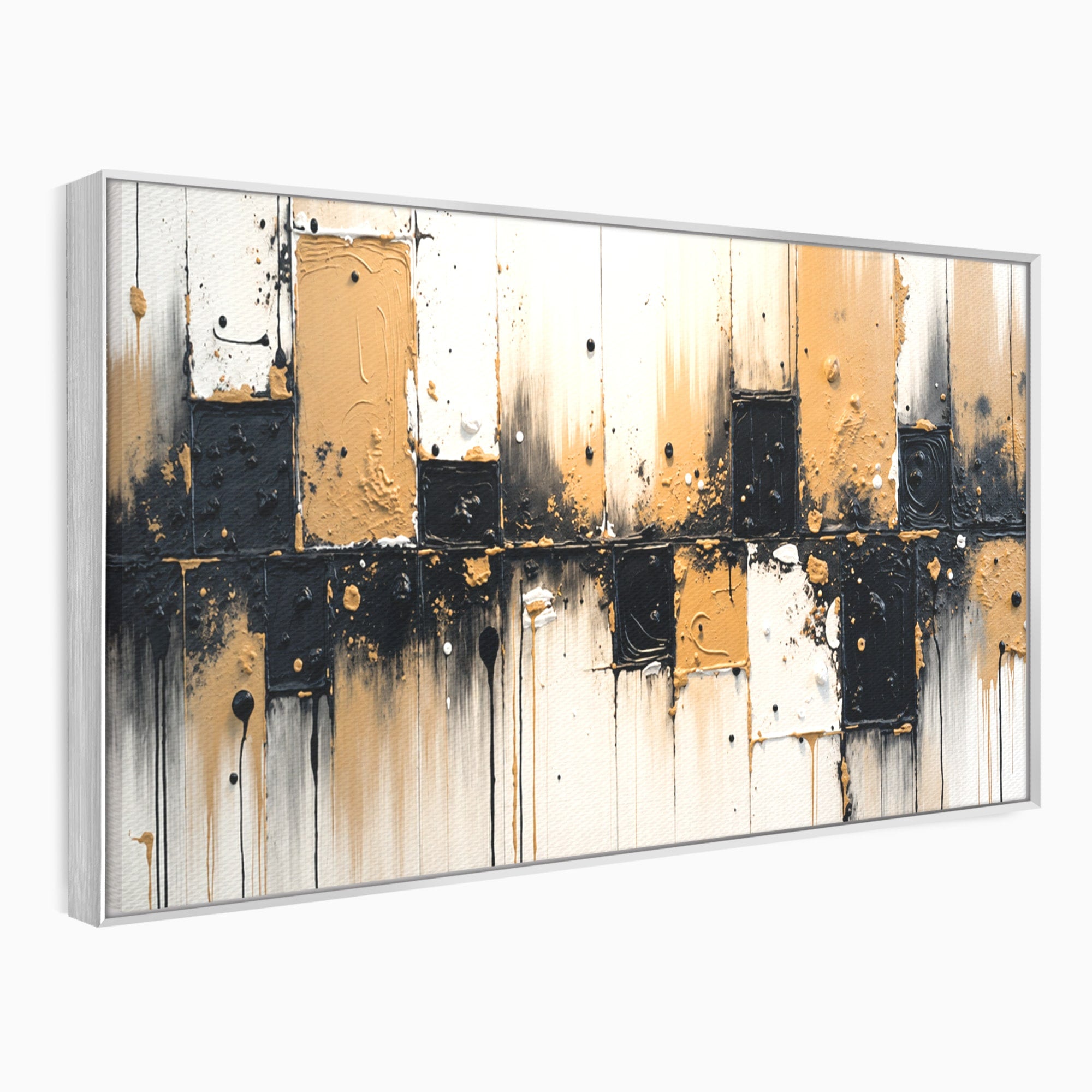Tablou Canvas Premium LuxCanva® C1328, Abstractie Eleganta, Abstractie, Modern, Arta Contemporana, Textura, Living, Birou, Culori Vibrante