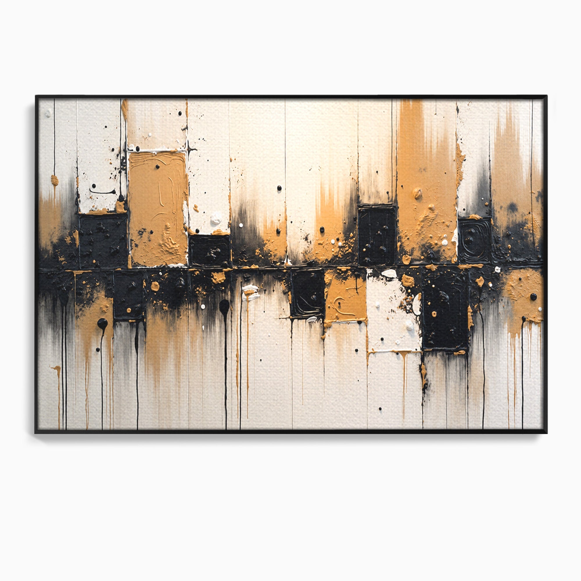 Tablou Canvas Premium LuxCanva® C1328, Abstractie Eleganta, Abstractie, Modern, Arta Contemporana, Textura, Living, Birou, Culori Vibrante