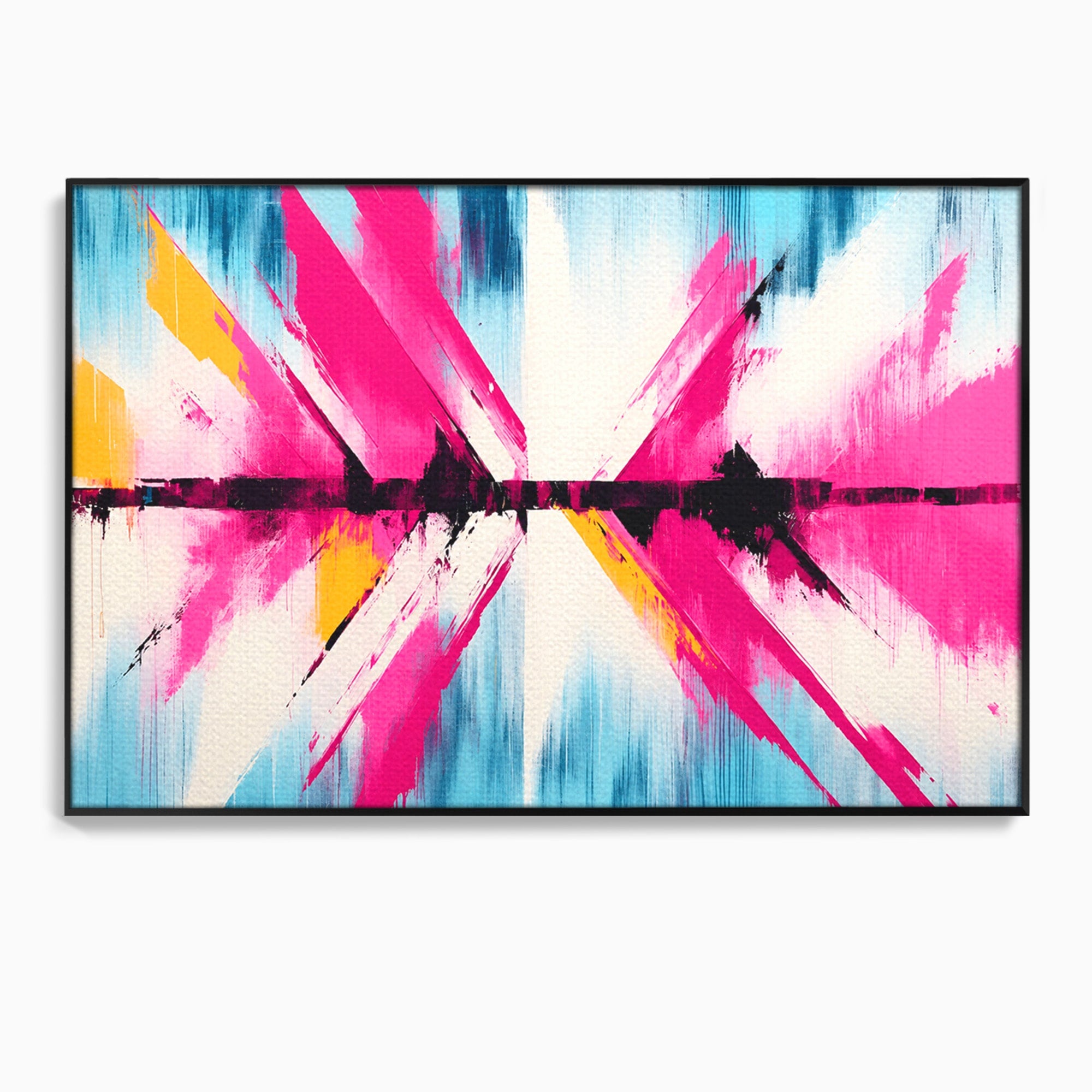 Tablou Canvas Premium LuxCanva® C1335, Explozie Abstracta, Abstract, Modern, Arta, Energetic, Living, Birou, Culori Vibrante