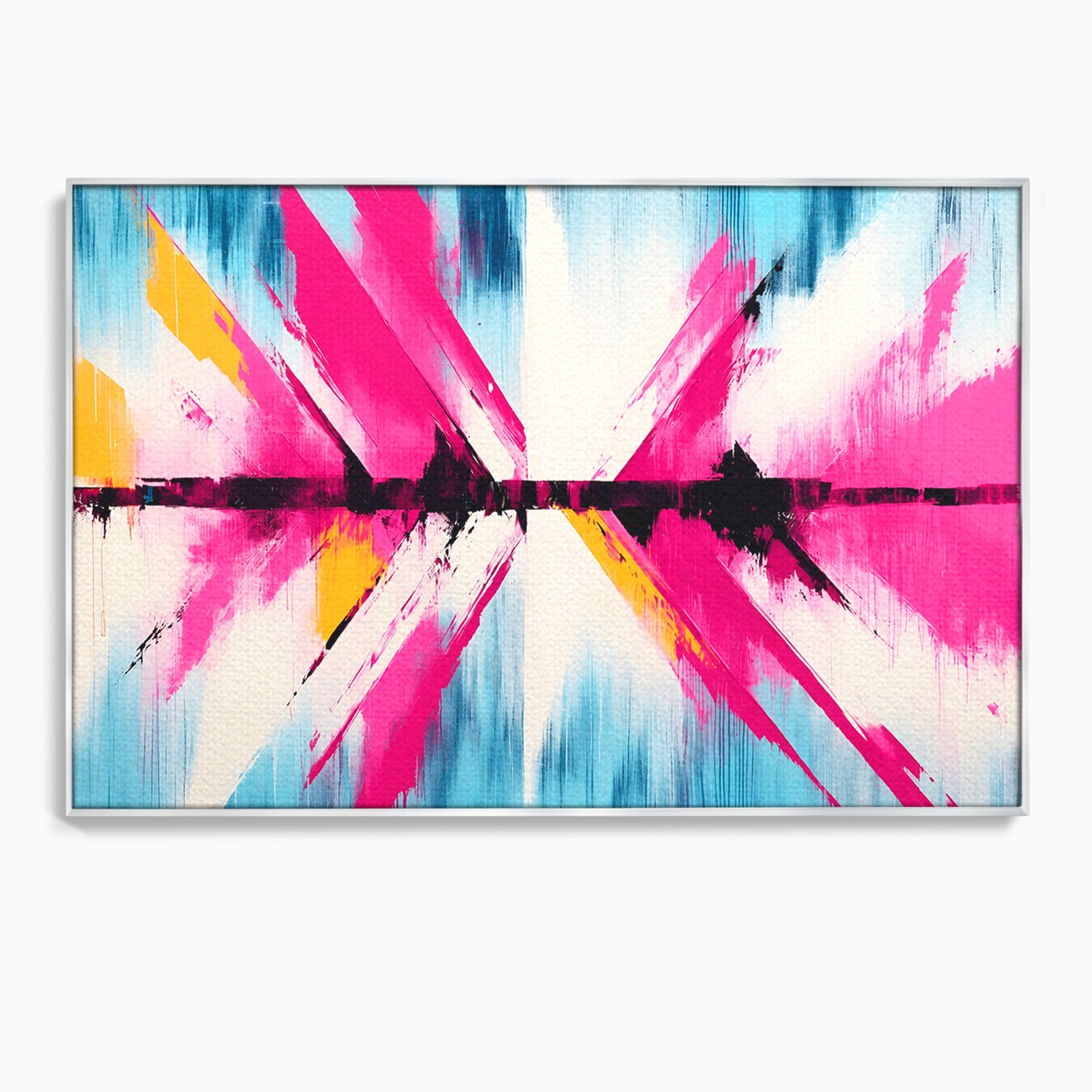 Tablou Canvas Premium LuxCanva® C1335, Explozie Abstracta, Abstract, Modern, Arta, Energetic, Living, Birou, Culori Vibrante