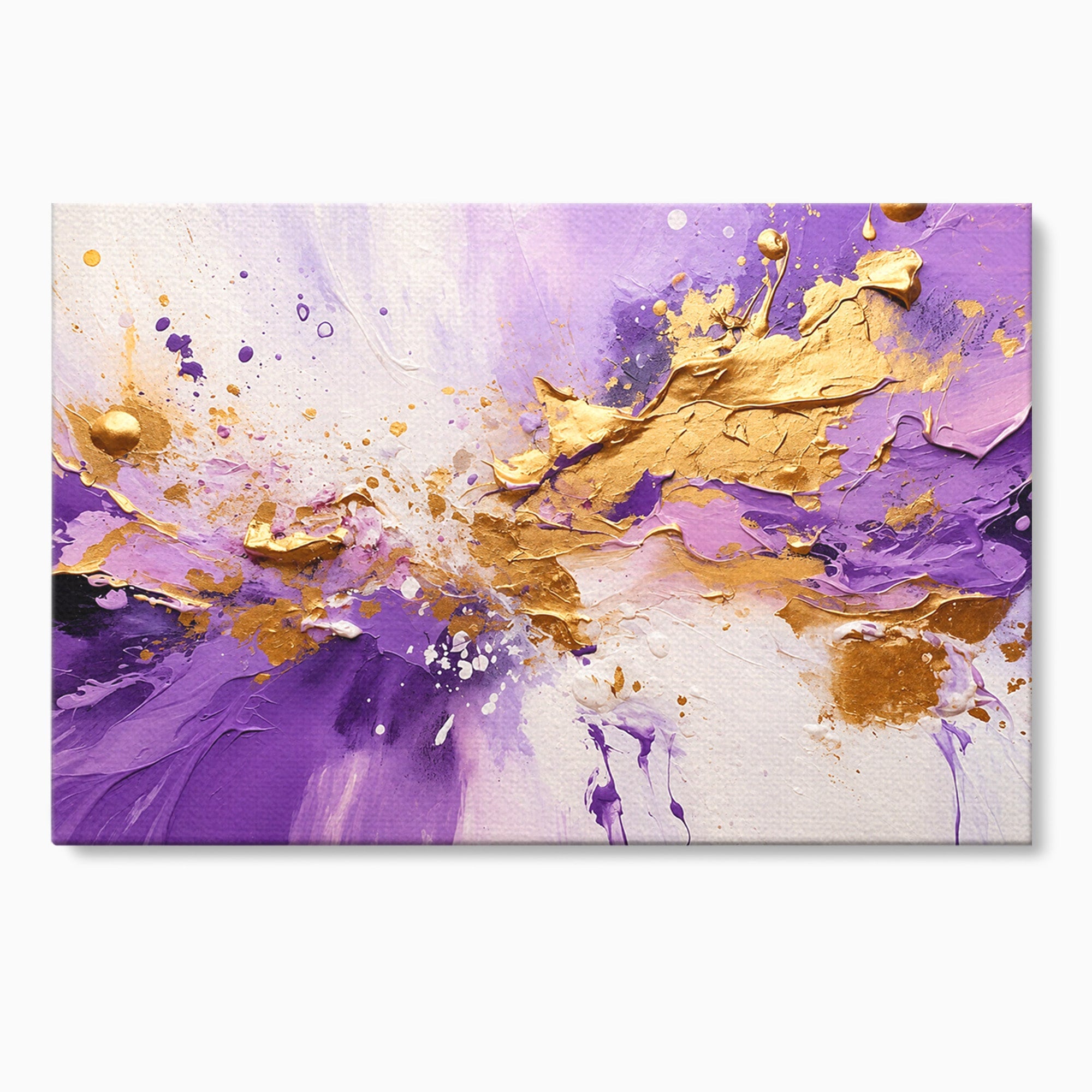 Tablou Canvas Premium LuxCanva® C1338, Explozie Artistica, Abstract, Arta Moderna, Creativitate, Dinamism, Living, Culori Vibrante