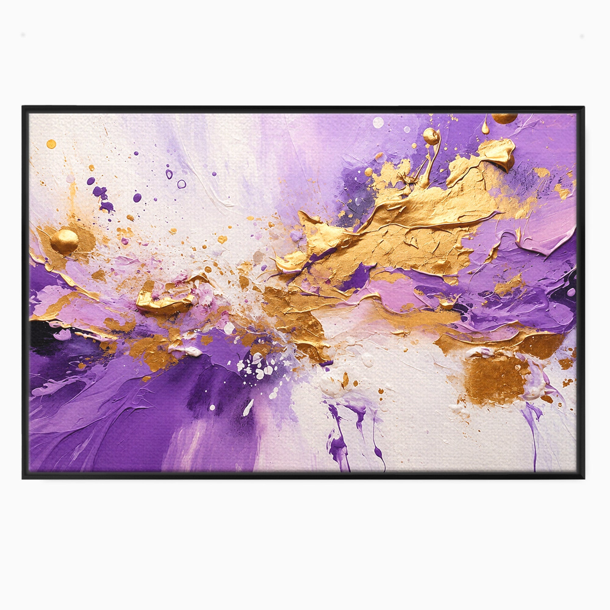 Tablou Canvas Premium LuxCanva® C1338, Explozie Artistica, Abstract, Arta Moderna, Creativitate, Dinamism, Living, Culori Vibrante