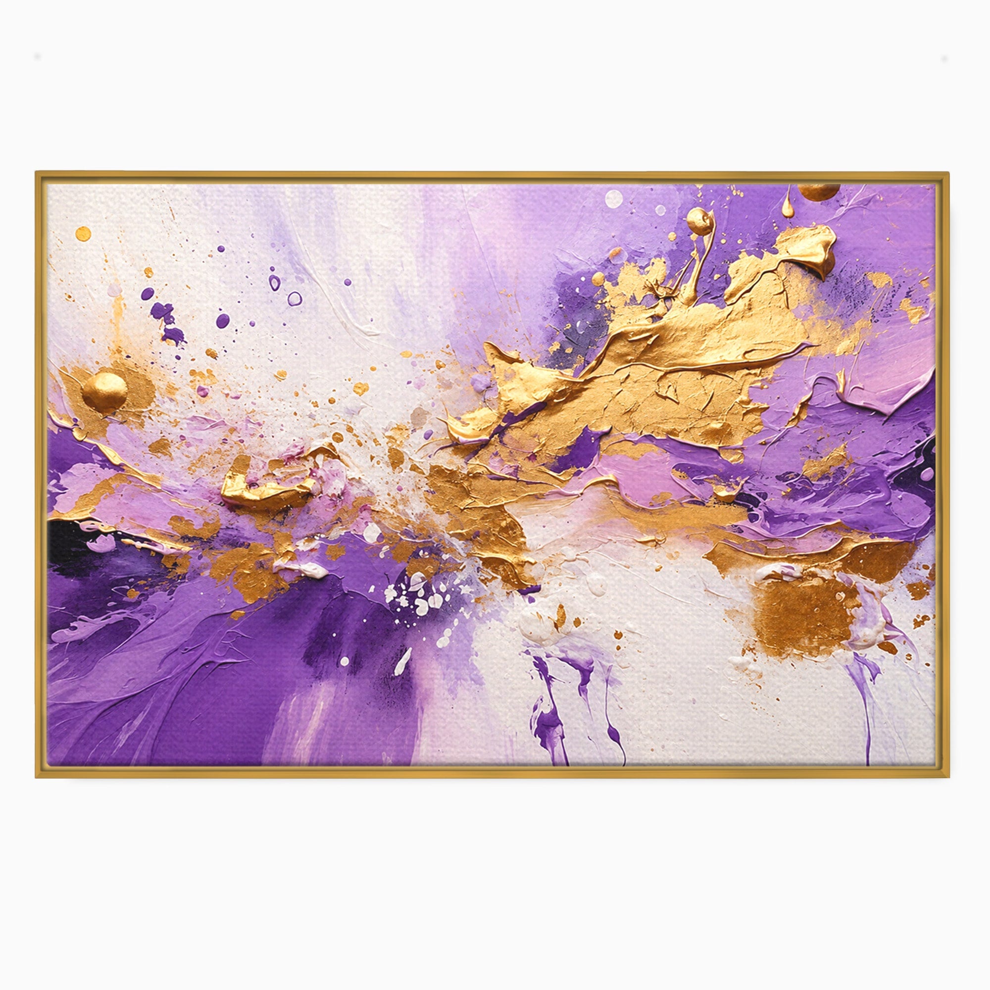 Tablou Canvas Premium LuxCanva® C1338, Explozie Artistica, Abstract, Arta Moderna, Creativitate, Dinamism, Living, Culori Vibrante