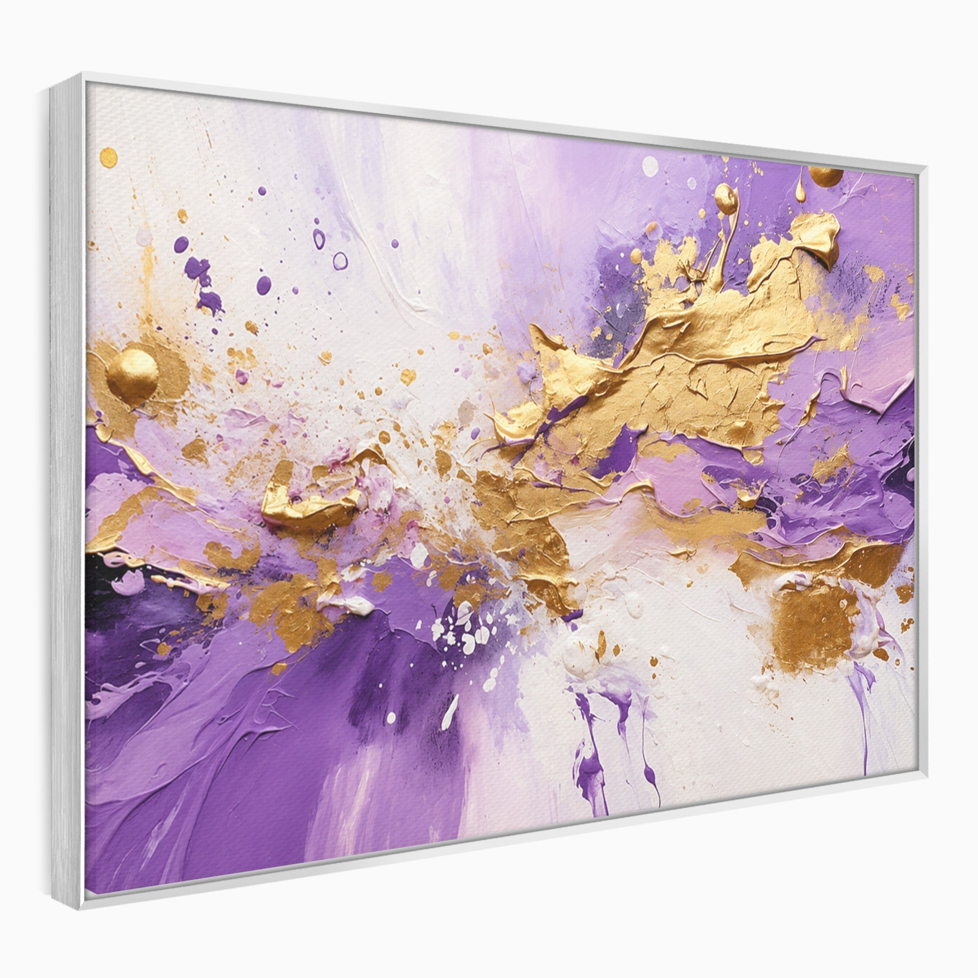 Tablou Canvas Premium LuxCanva® C1338, Explozie Artistica, Abstract, Arta Moderna, Creativitate, Dinamism, Living, Culori Vibrante
