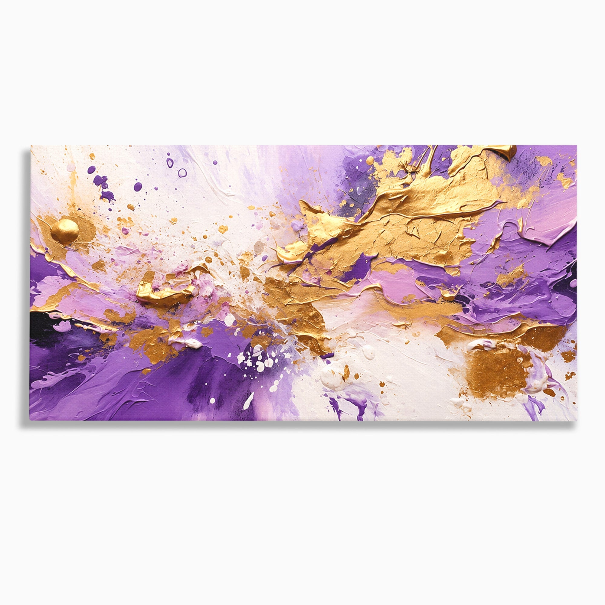Tablou Canvas Premium LuxCanva® C1338, Explozie Artistica, Abstract, Arta Moderna, Creativitate, Dinamism, Living, Culori Vibrante