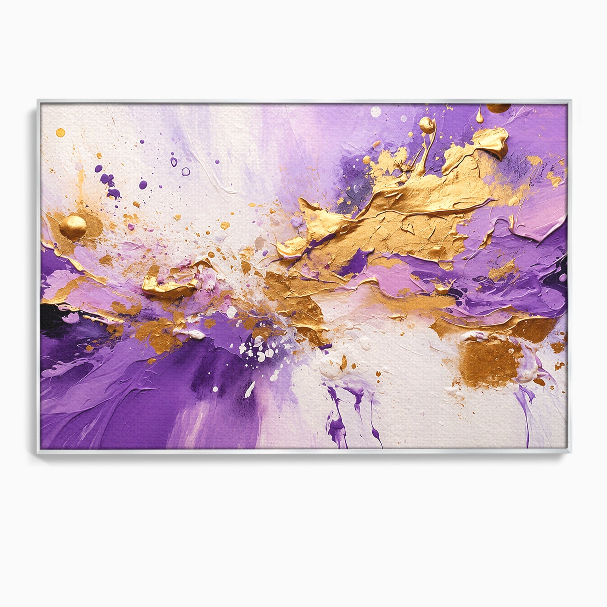 Tablou Canvas Premium LuxCanva® C1338, Explozie Artistica, Abstract, Arta Moderna, Creativitate, Dinamism, Living, Culori Vibrante