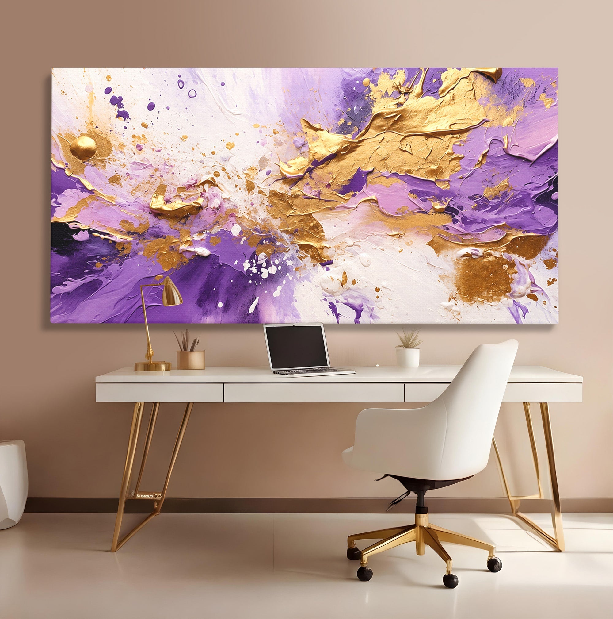 Tablou Canvas Premium LuxCanva® C1338, Explozie Artistica, Abstract, Arta Moderna, Creativitate, Dinamism, Living, Culori Vibrante