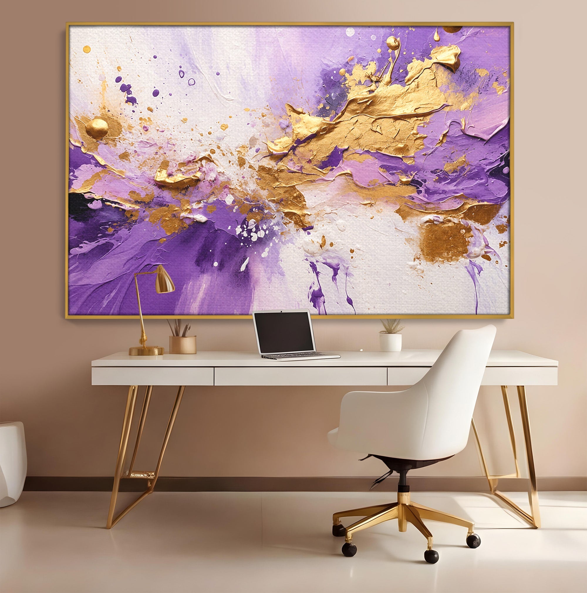 Tablou Canvas Premium LuxCanva® C1338, Explozie Artistica, Abstract, Arta Moderna, Creativitate, Dinamism, Living, Culori Vibrante