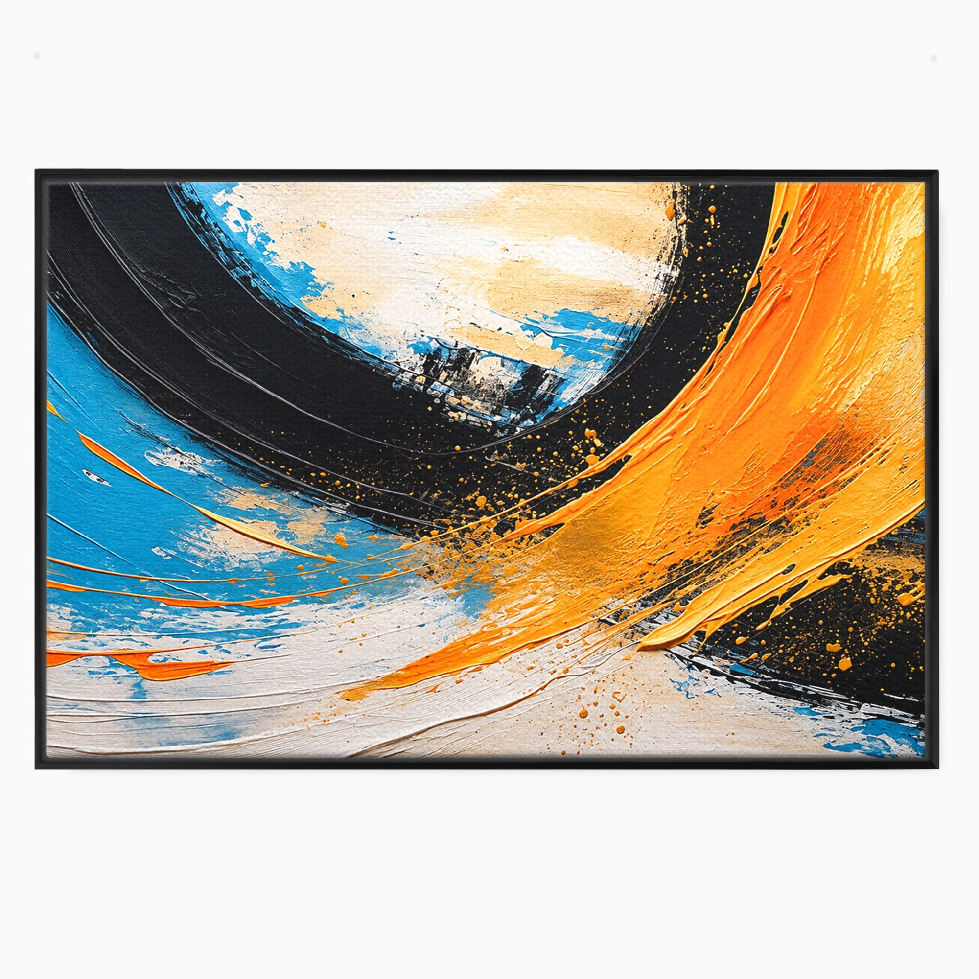 Tablou Canvas Premium LuxCanva® C1340, Vortex Abstract, Abstract, Modern, Dinamic, Energetic, Living, Birou, Culori Vibrante