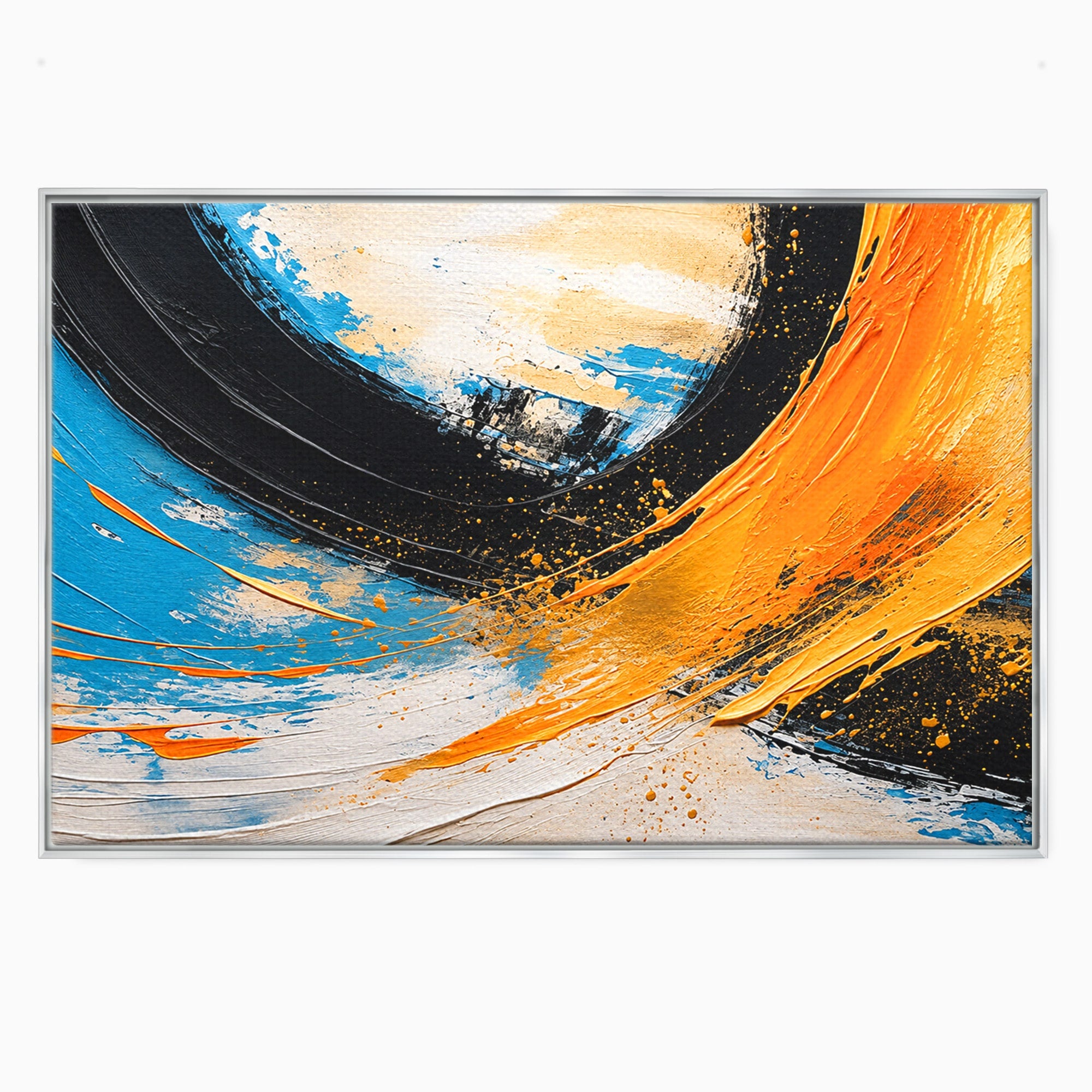 Tablou Canvas Premium LuxCanva® C1340, Vortex Abstract, Abstract, Modern, Dinamic, Energetic, Living, Birou, Culori Vibrante