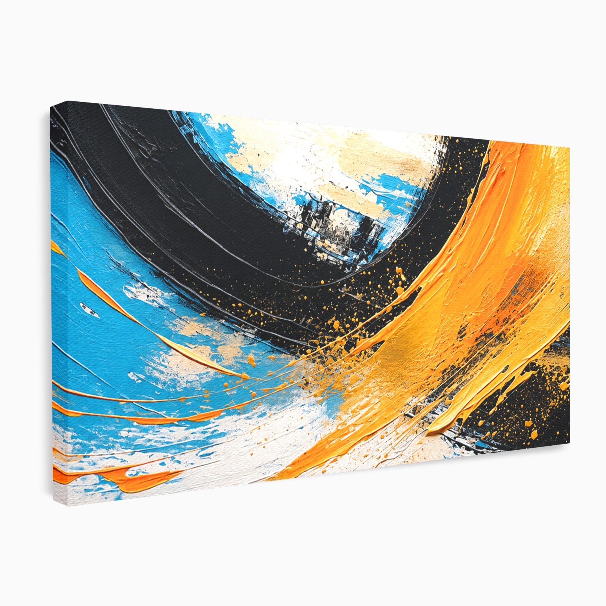 Tablou Canvas Premium LuxCanva® C1340, Vortex Abstract, Abstract, Modern, Dinamic, Energetic, Living, Birou, Culori Vibrante