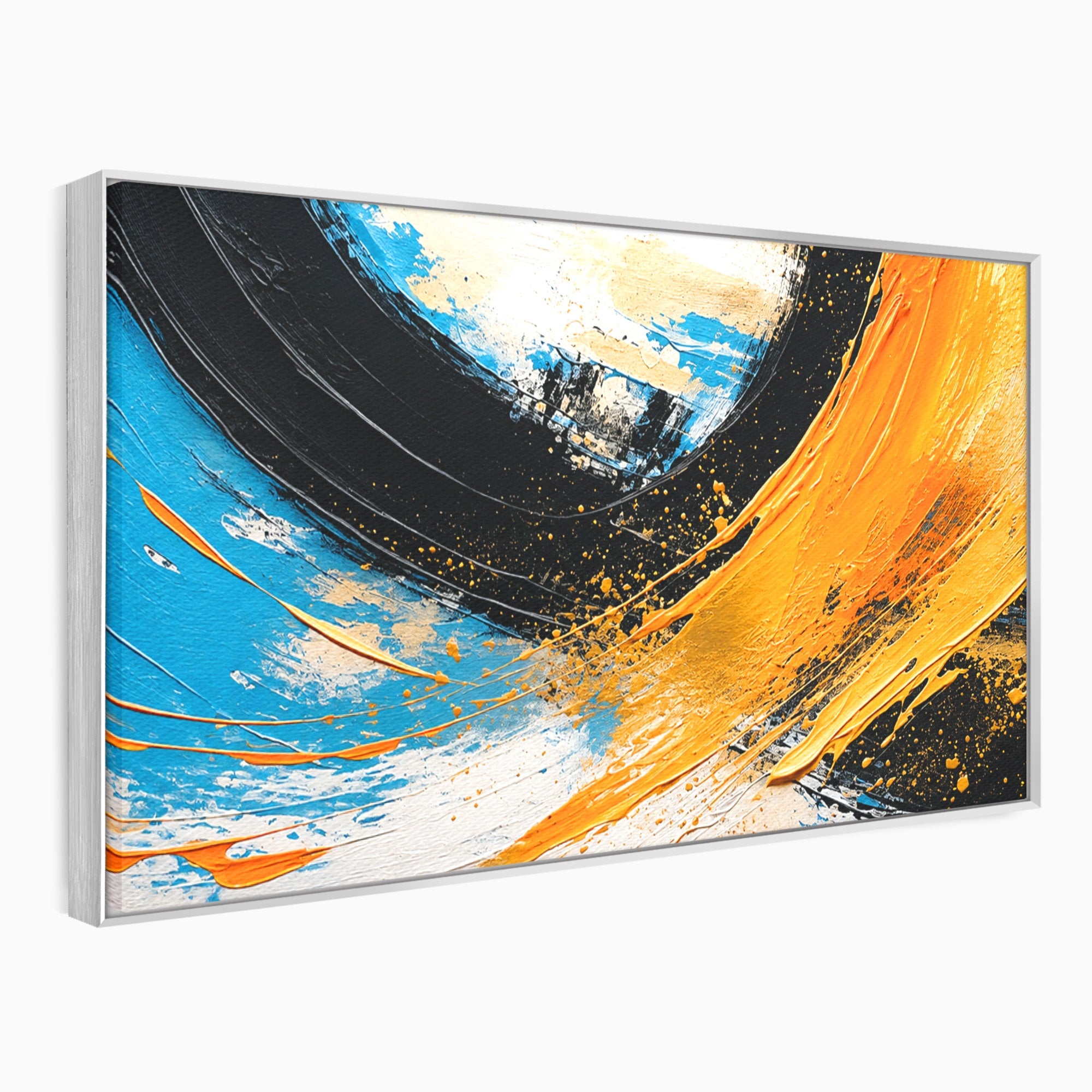Tablou Canvas Premium LuxCanva® C1340, Vortex Abstract, Abstract, Modern, Dinamic, Energetic, Living, Birou, Culori Vibrante