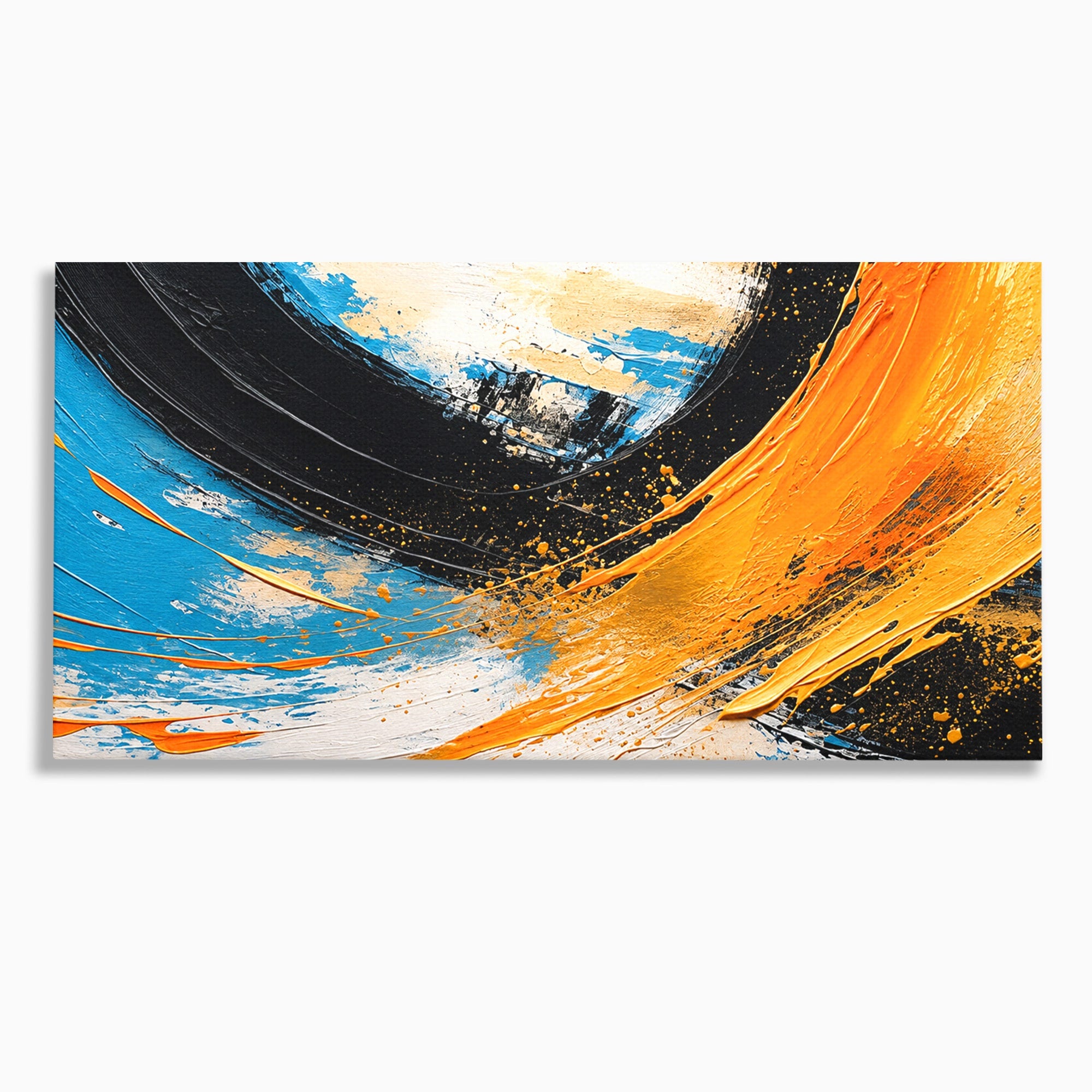 Tablou Canvas Premium LuxCanva® C1340, Vortex Abstract, Abstract, Modern, Dinamic, Energetic, Living, Birou, Culori Vibrante
