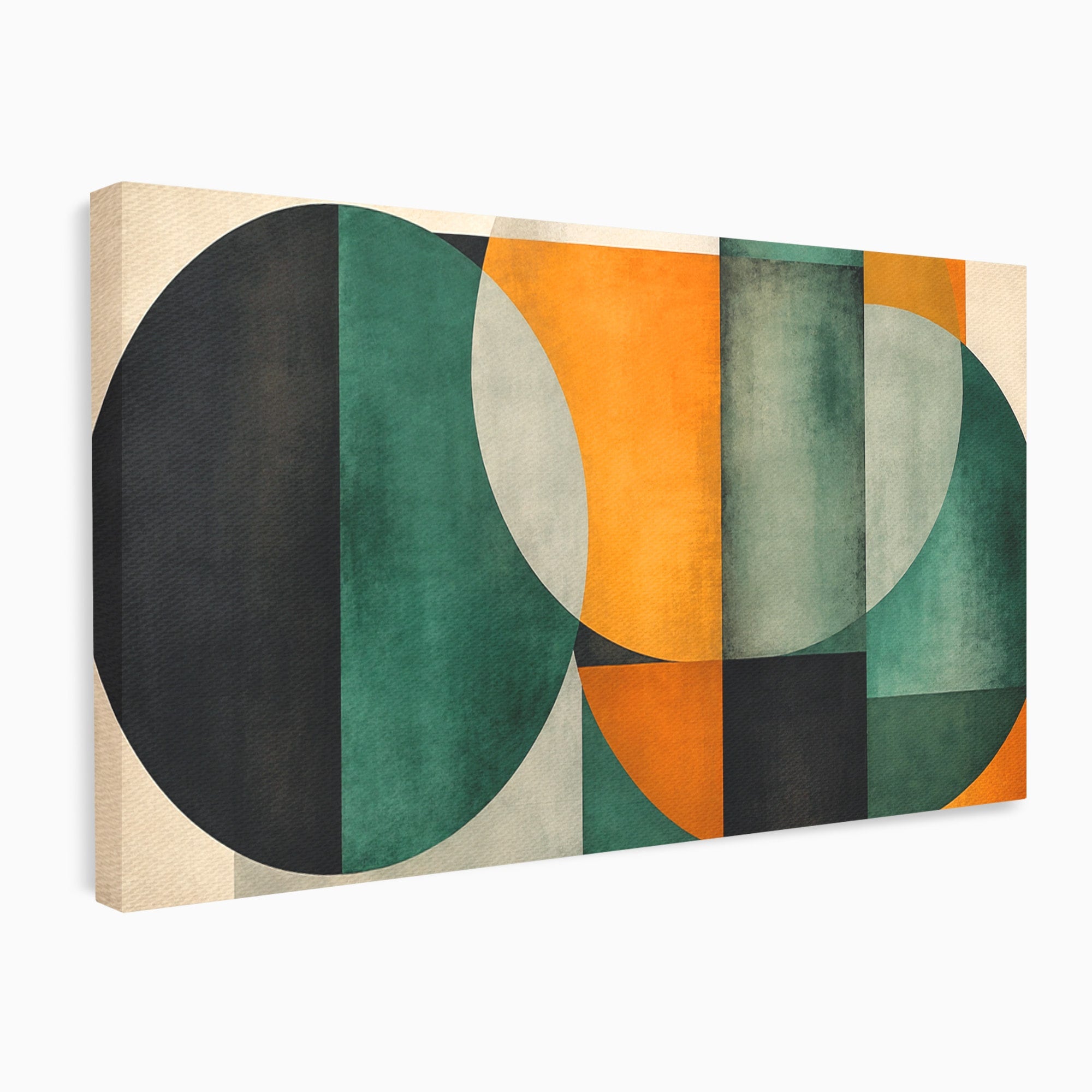 Tablou Canvas Premium LuxCanva® C1345, Forme Geometrice Abstracte, Abstract, Geometric, Modern, Arta, Birou, Culori Vibrante