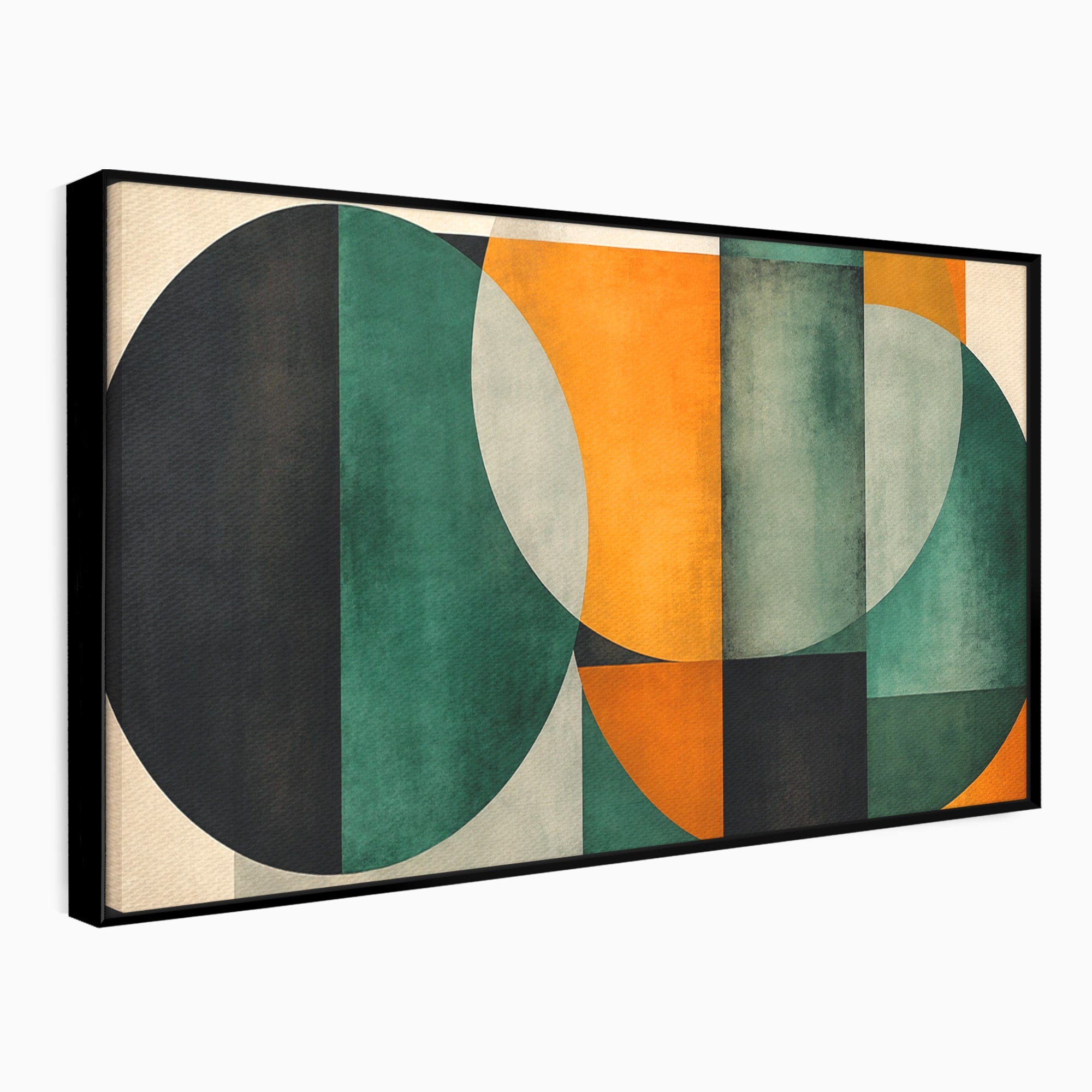 Tablou Canvas Premium LuxCanva® C1345, Forme Geometrice Abstracte, Abstract, Geometric, Modern, Arta, Birou, Culori Vibrante