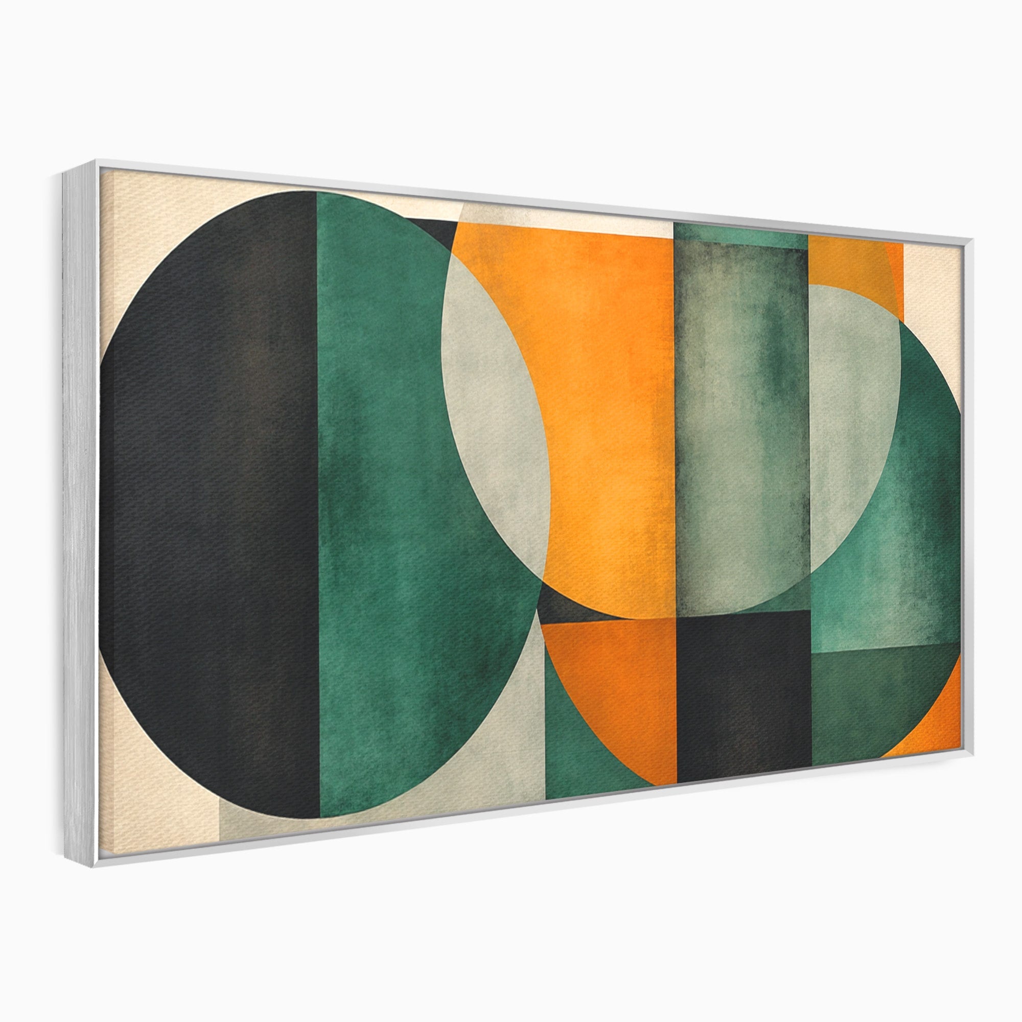Tablou Canvas Premium LuxCanva® C1345, Forme Geometrice Abstracte, Abstract, Geometric, Modern, Arta, Birou, Culori Vibrante