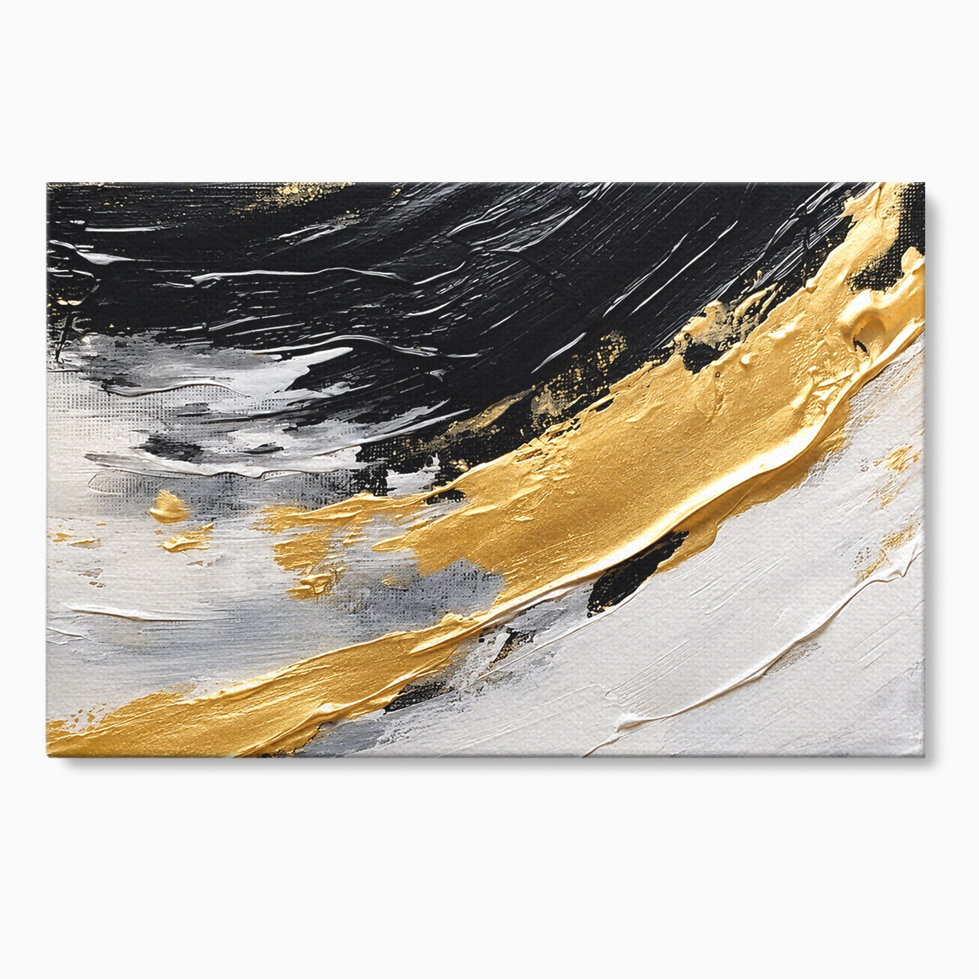 Tablou Canvas Premium LuxCanva® C1346, Valuri Abstractioniste, Abstractie, Textura, Modern, Eleganta, Living, Birou, Culori Vibrante