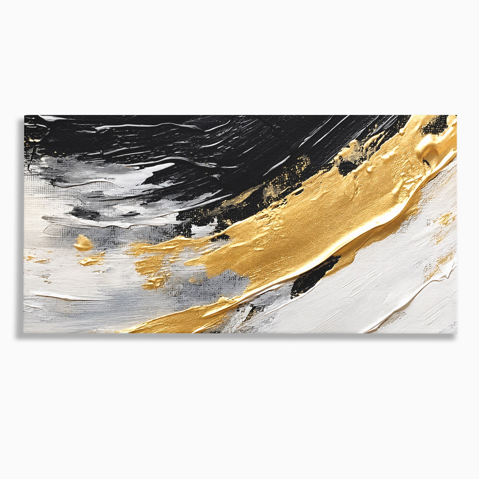 Tablou Canvas Premium LuxCanva® C1346, Valuri Abstractioniste, Abstractie, Textura, Modern, Eleganta, Living, Birou, Culori Vibrante