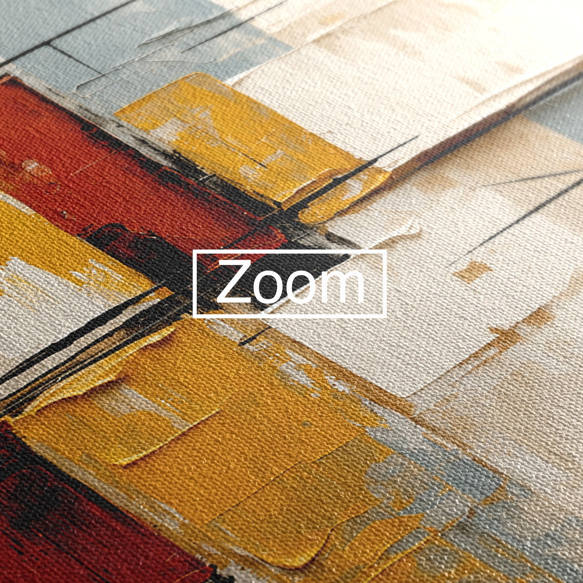 Tablou Canvas Premium LuxCanva® C1347, Abstract Geometric, Abstract, Geometric, Modern, Living, Birou, Culori Vibrante