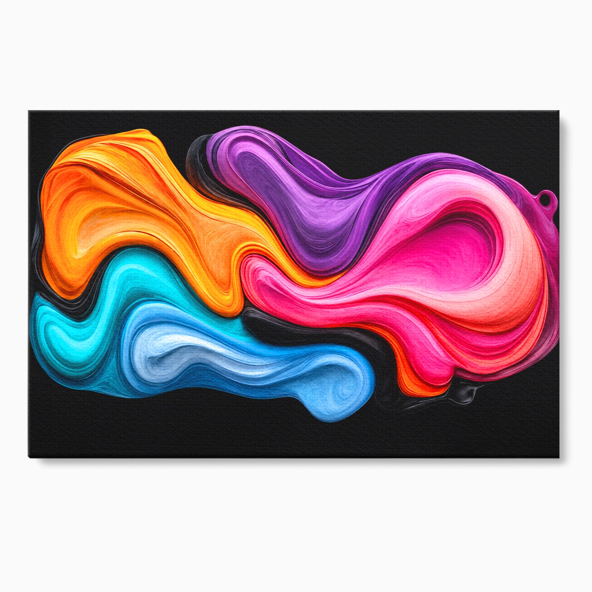 Tablou Canvas Premium LuxCanva® C1348, Vortexul Culorilor, Abstract, Culori, Vibrante, Arta, Living, Culori Vibrante