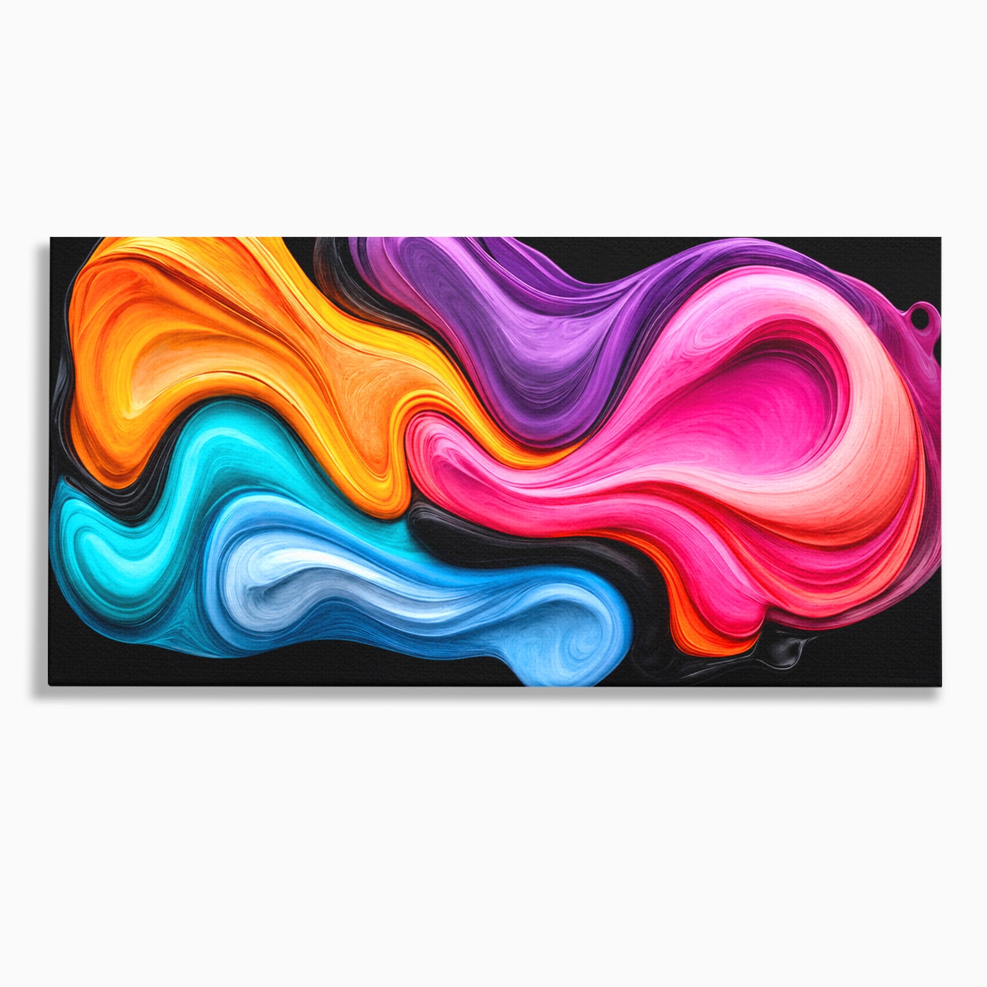Tablou Canvas Premium LuxCanva® C1348, Vortexul Culorilor, Abstract, Culori, Vibrante, Arta, Living, Culori Vibrante