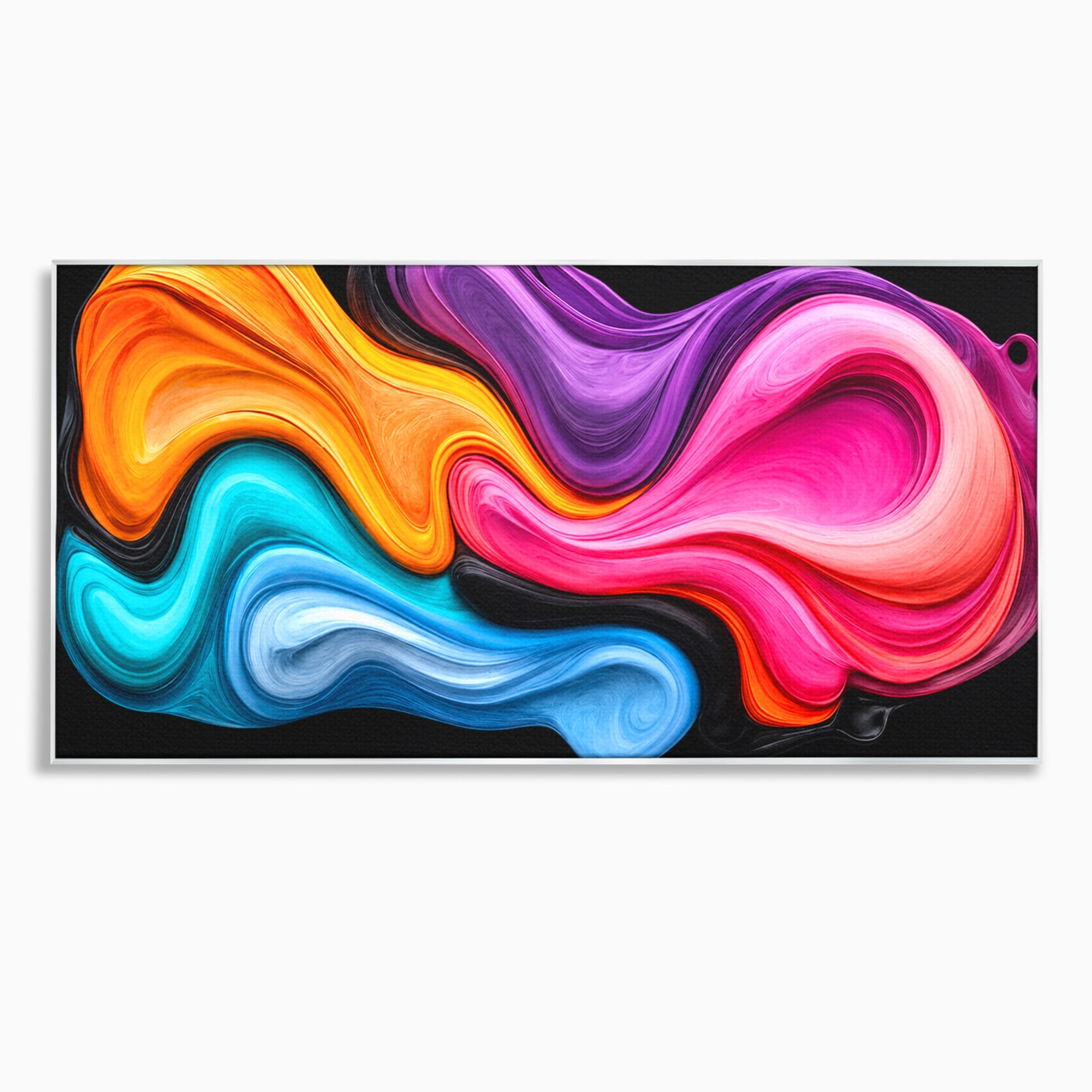 Tablou Canvas Premium LuxCanva® C1348, Vortexul Culorilor, Abstract, Culori, Vibrante, Arta, Living, Culori Vibrante