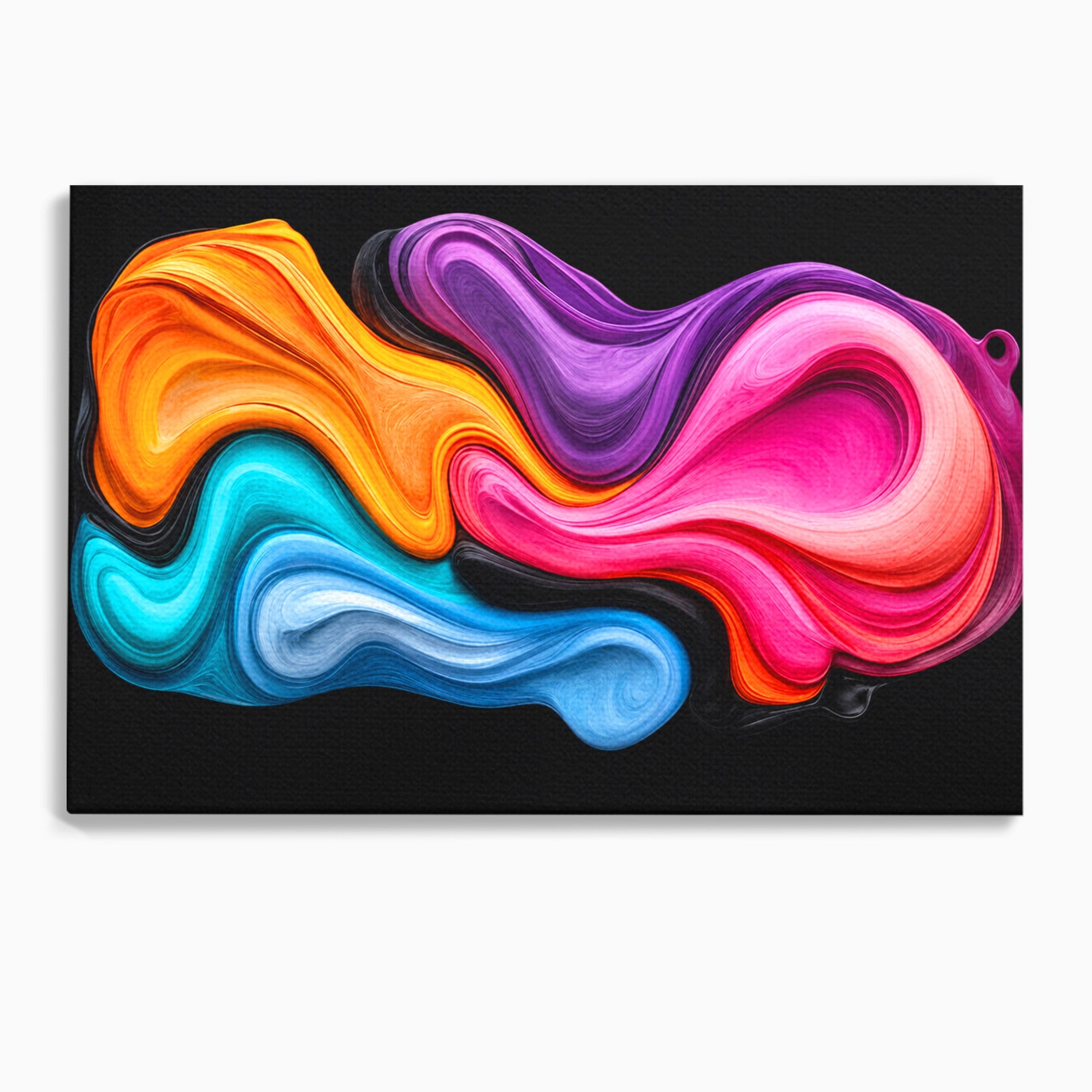 Tablou Canvas Premium LuxCanva® C1348, Vortexul Culorilor, Abstract, Culori, Vibrante, Arta, Living, Culori Vibrante