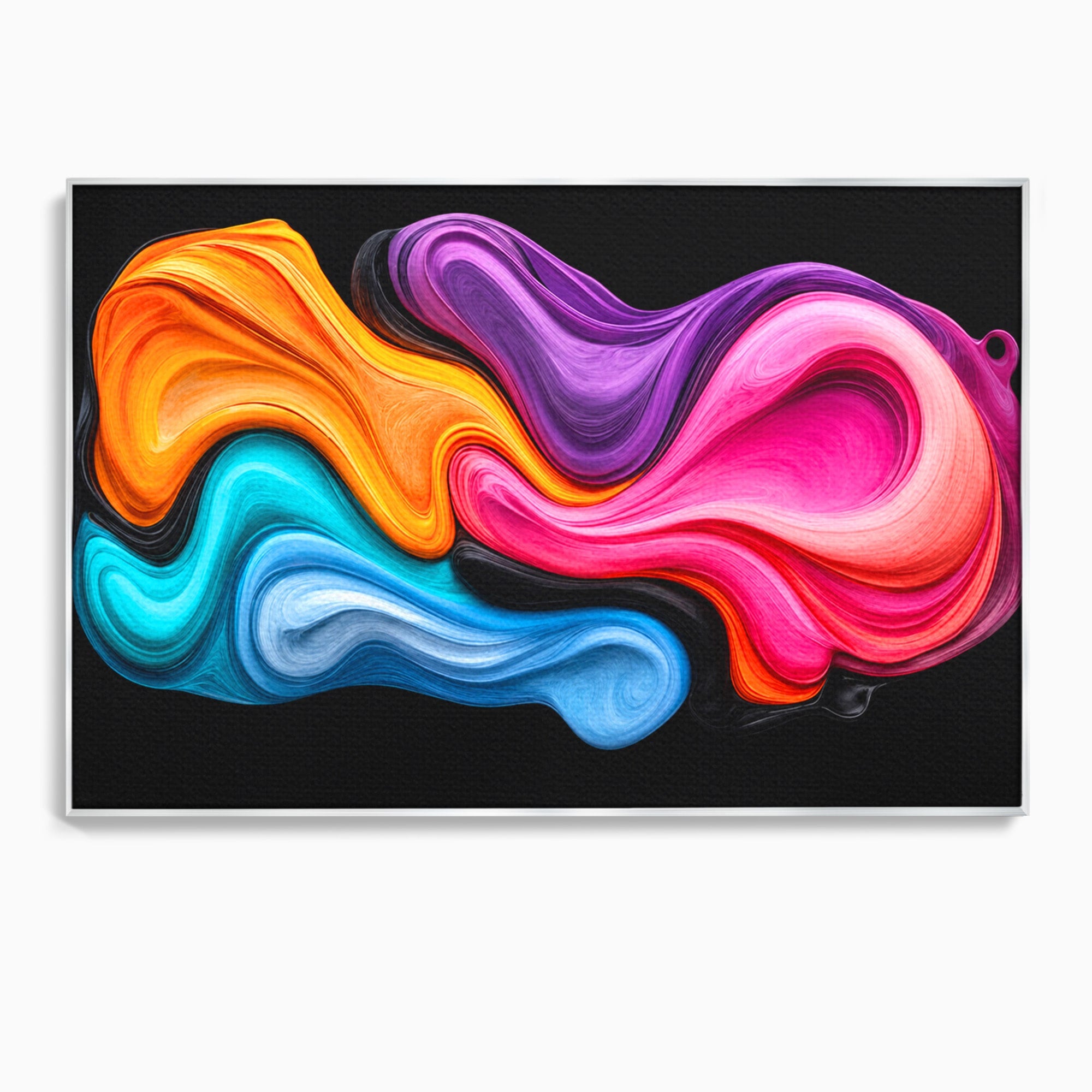 Tablou Canvas Premium LuxCanva® C1348, Vortexul Culorilor, Abstract, Culori, Vibrante, Arta, Living, Culori Vibrante