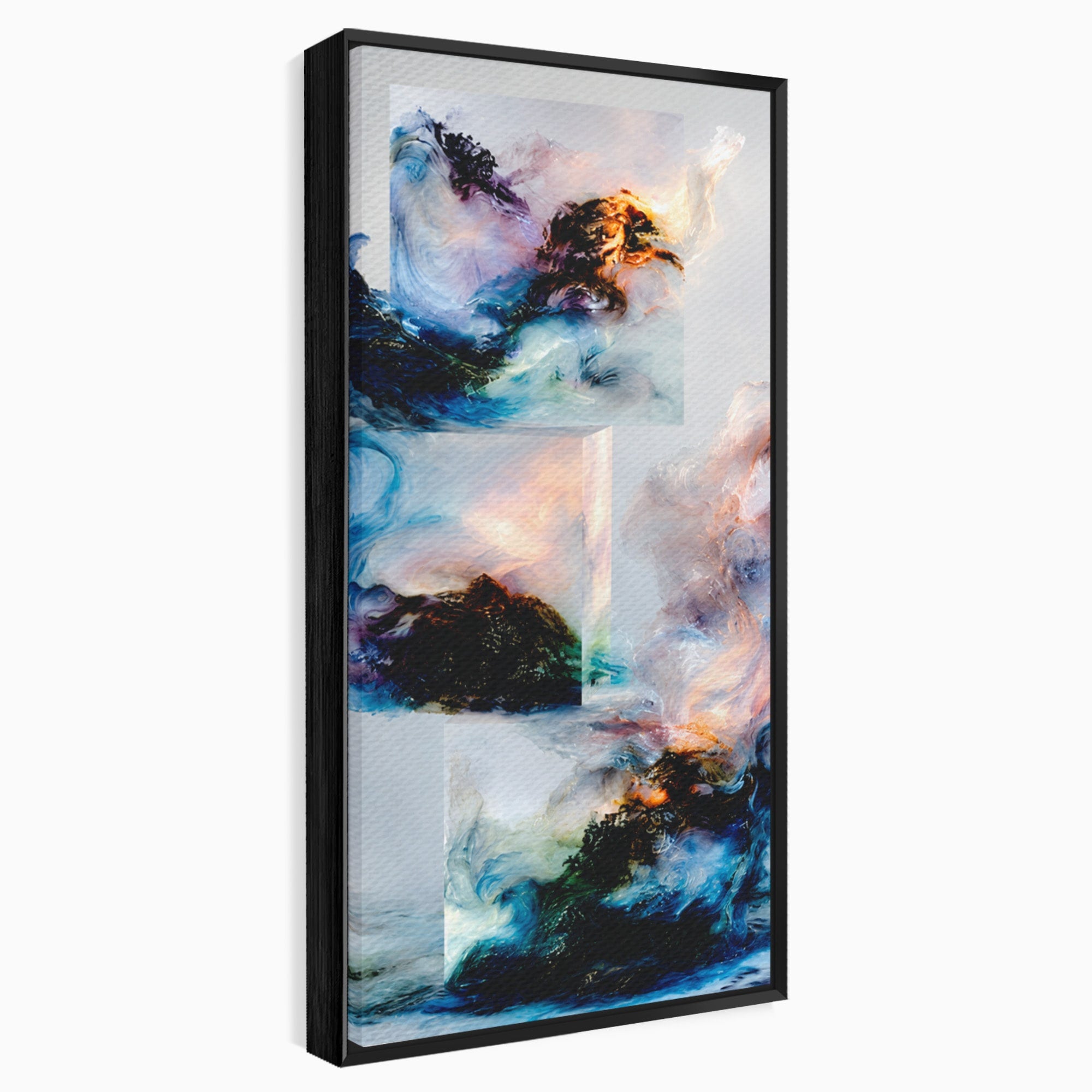 Tablou Canvas Premium LuxCanva® C1351, Vortex Abstract, Abstract, Vortex, Modern, Living, Dormitor, Culori Vibrante