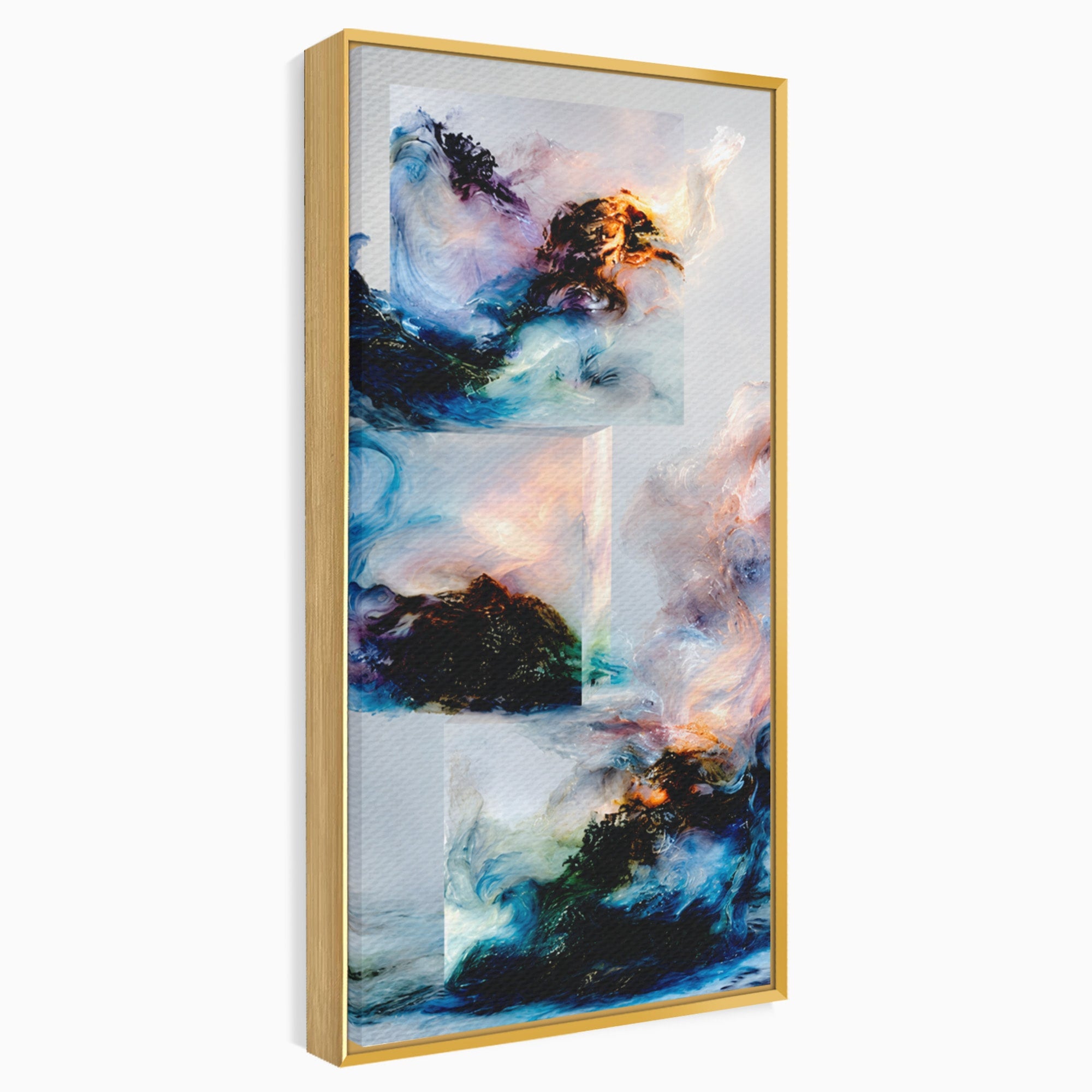 Tablou Canvas Premium LuxCanva® C1351, Vortex Abstract, Abstract, Vortex, Modern, Living, Dormitor, Culori Vibrante