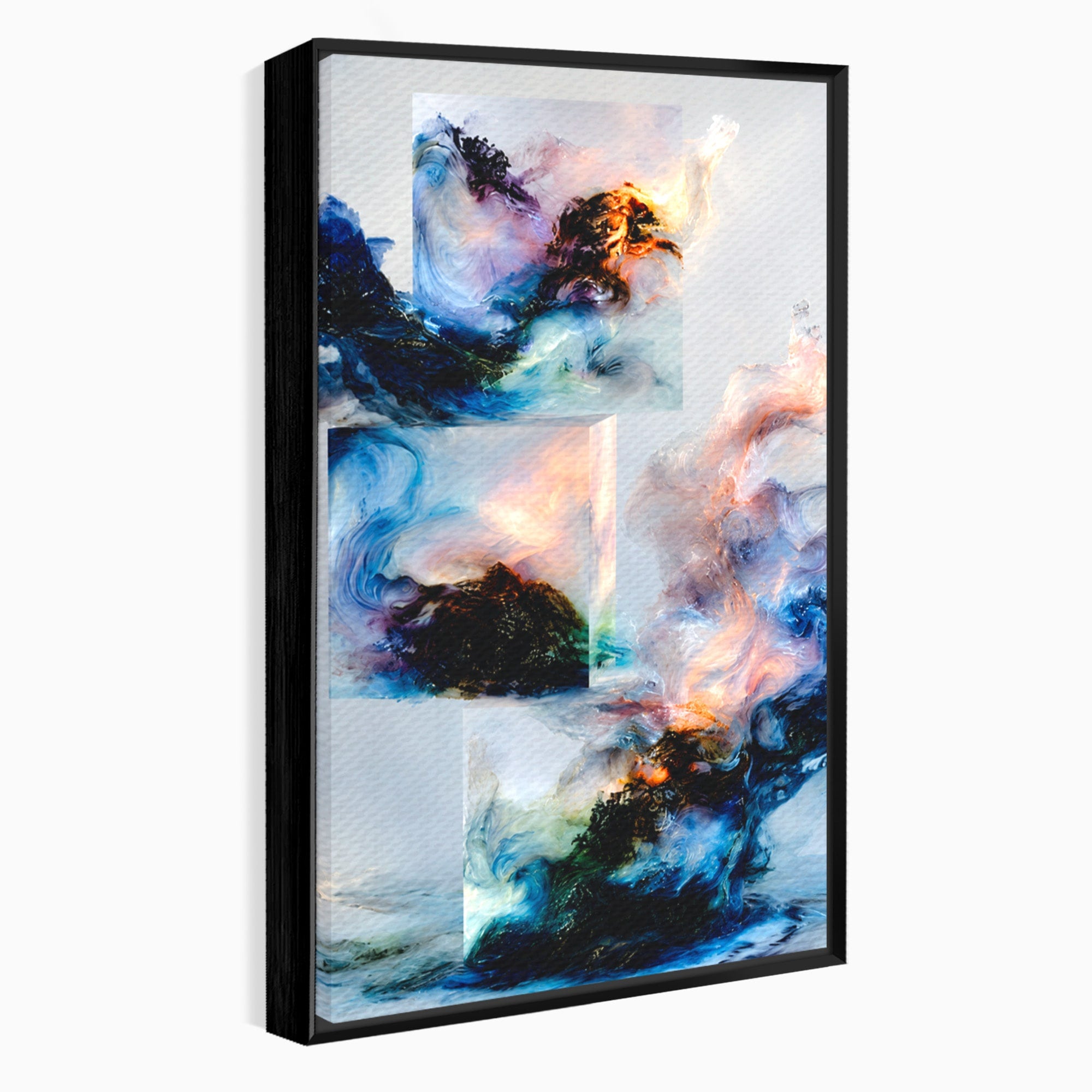 Tablou Canvas Premium LuxCanva® C1351, Vortex Abstract, Abstract, Vortex, Modern, Living, Dormitor, Culori Vibrante