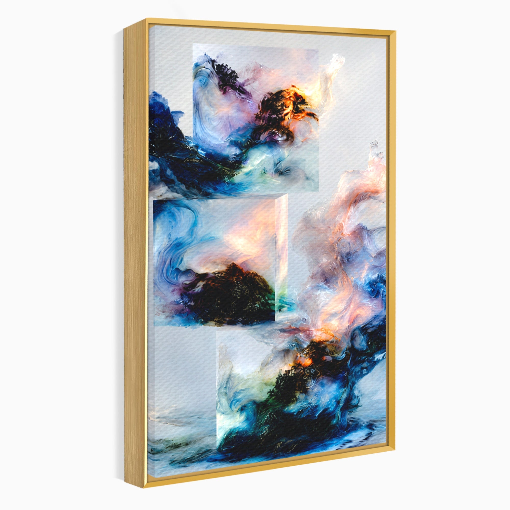 Tablou Canvas Premium LuxCanva® C1351, Vortex Abstract, Abstract, Vortex, Modern, Living, Dormitor, Culori Vibrante