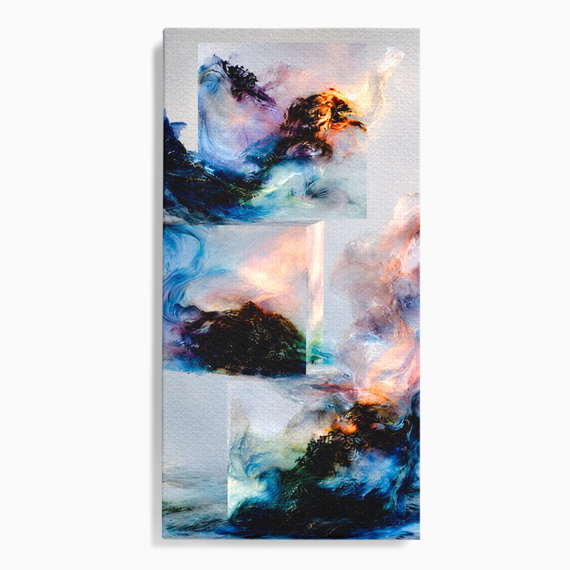 Tablou Canvas Premium LuxCanva® C1351, Vortex Abstract, Abstract, Vortex, Modern, Living, Dormitor, Culori Vibrante