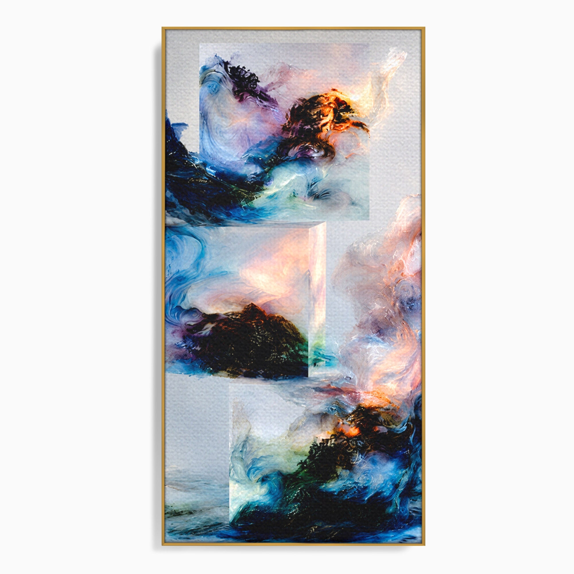 Tablou Canvas Premium LuxCanva® C1351, Vortex Abstract, Abstract, Vortex, Modern, Living, Dormitor, Culori Vibrante