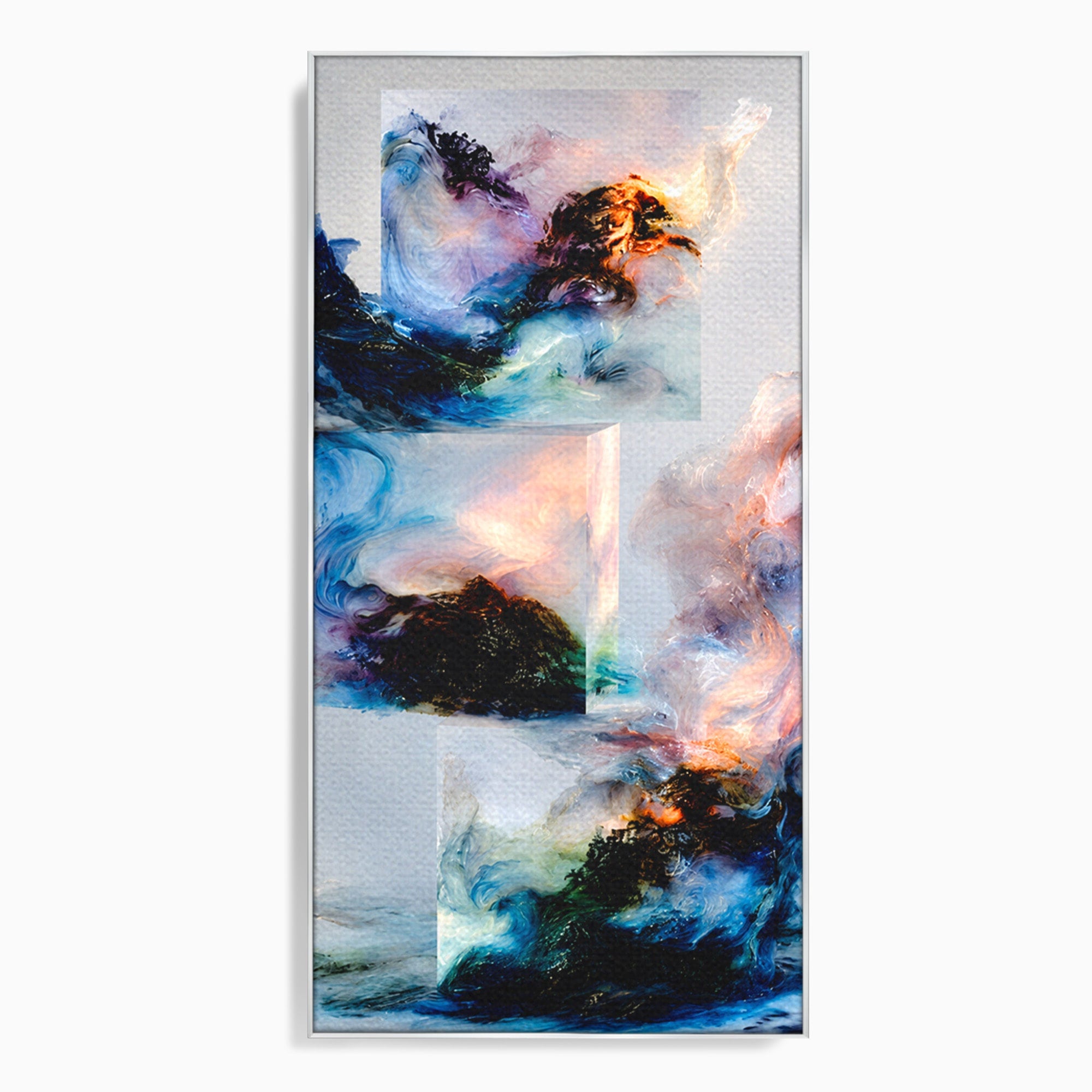 Tablou Canvas Premium LuxCanva® C1351, Vortex Abstract, Abstract, Vortex, Modern, Living, Dormitor, Culori Vibrante