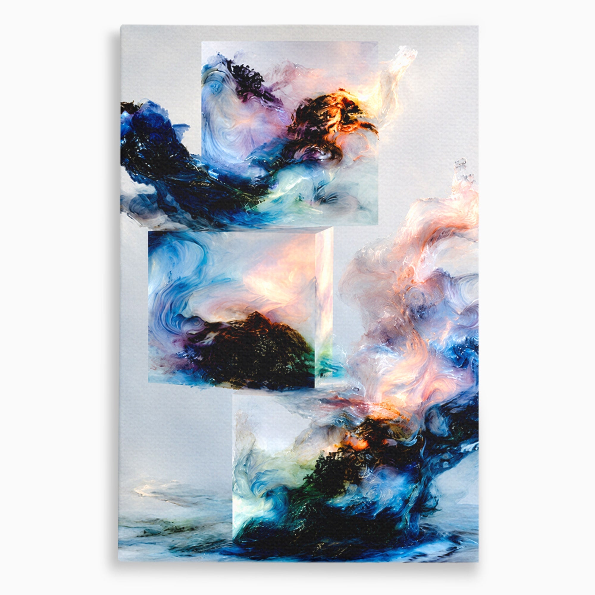 Tablou Canvas Premium LuxCanva® C1351, Vortex Abstract, Abstract, Vortex, Modern, Living, Dormitor, Culori Vibrante