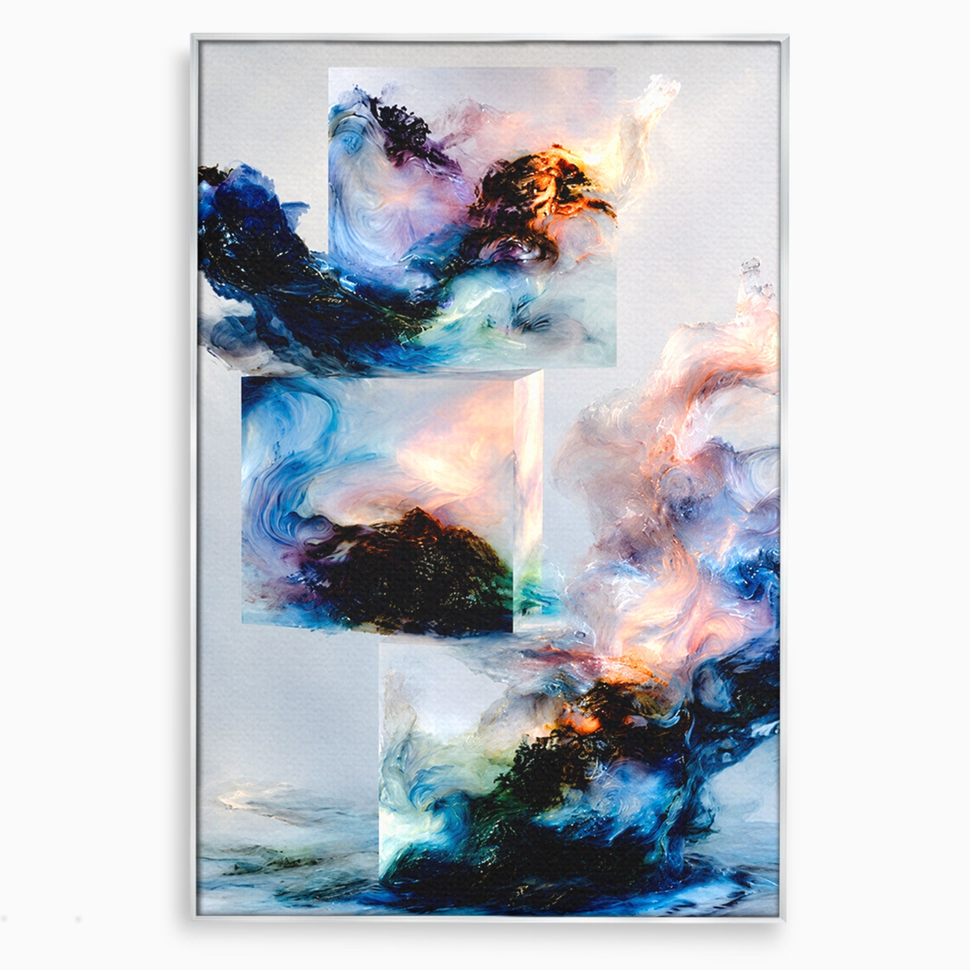 Tablou Canvas Premium LuxCanva® C1351, Vortex Abstract, Abstract, Vortex, Modern, Living, Dormitor, Culori Vibrante