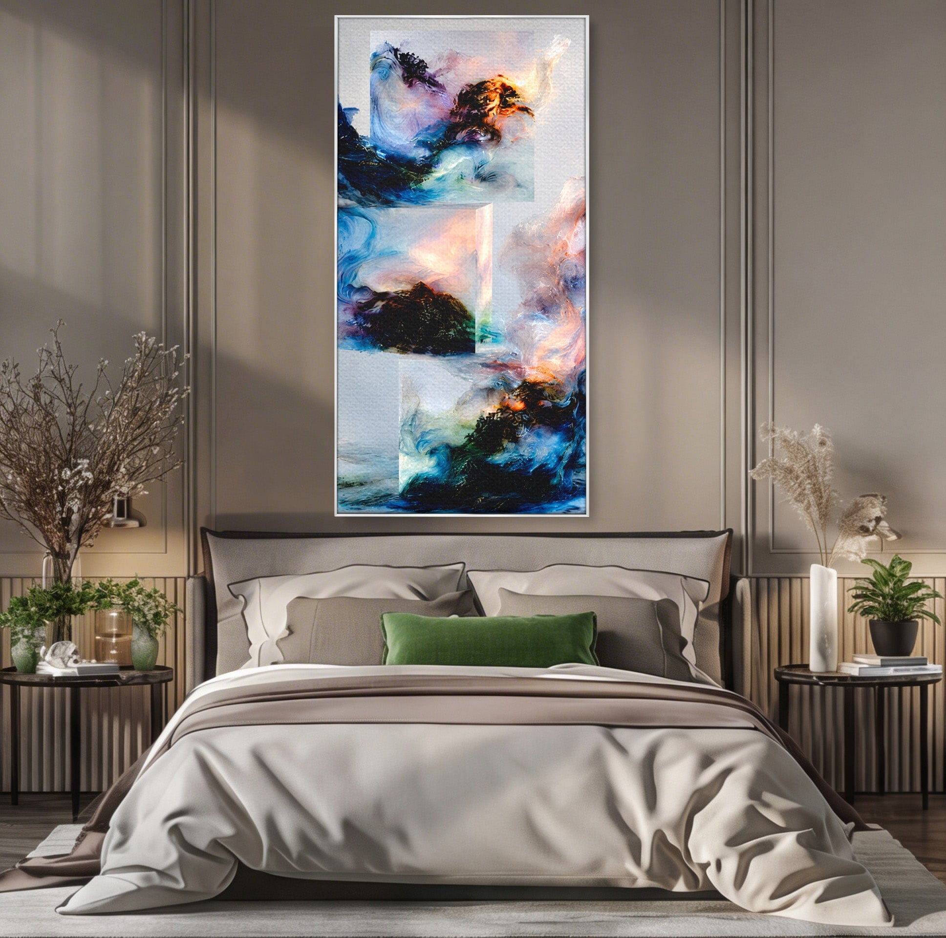 Tablou Canvas Premium LuxCanva® C1351, Vortex Abstract, Abstract, Vortex, Modern, Living, Dormitor, Culori Vibrante