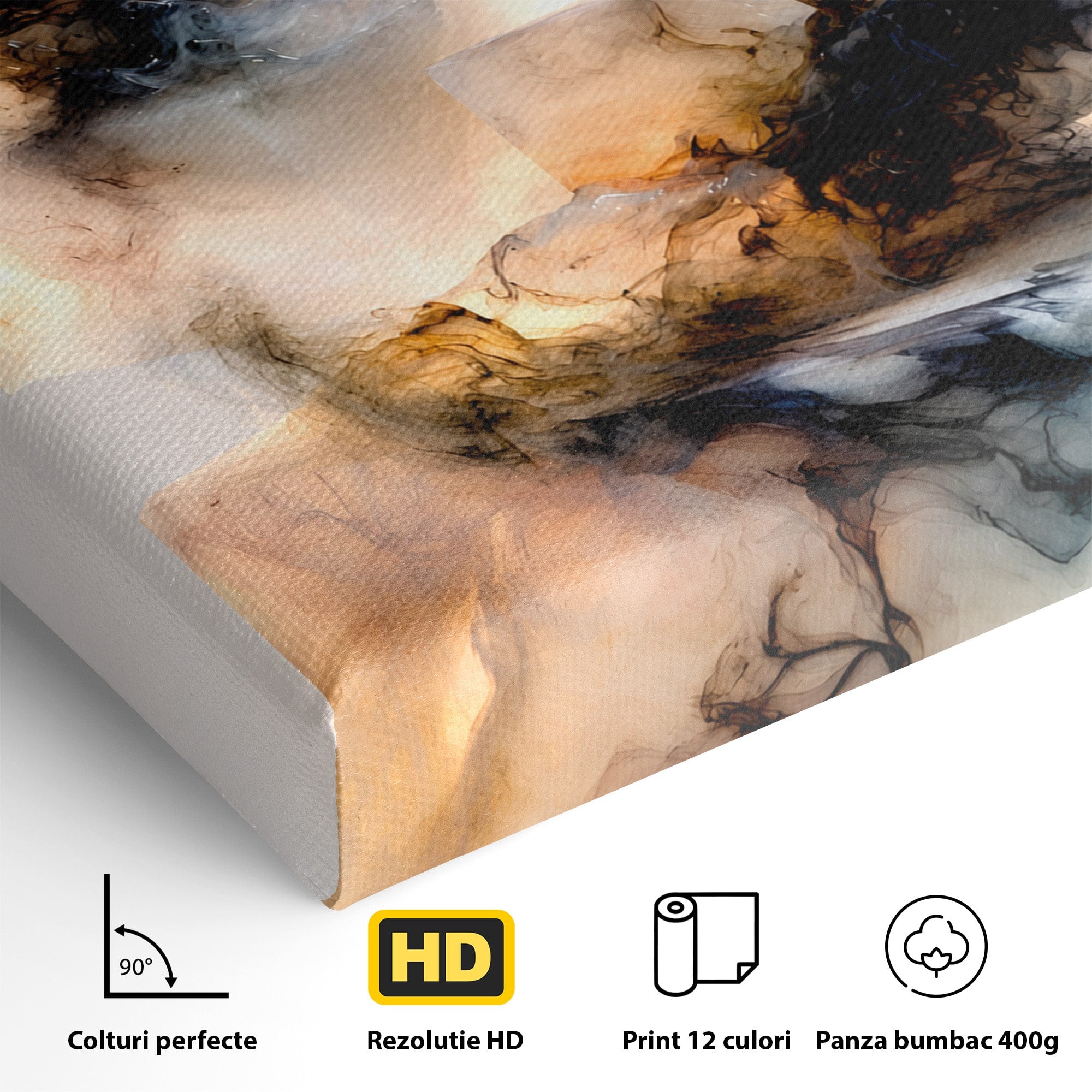 Tablou Canvas Premium LuxCanva® C1352, Arborele Mistic, Arbore, Mistic, Abstract, Living, Contemporan, Culori Vibrante