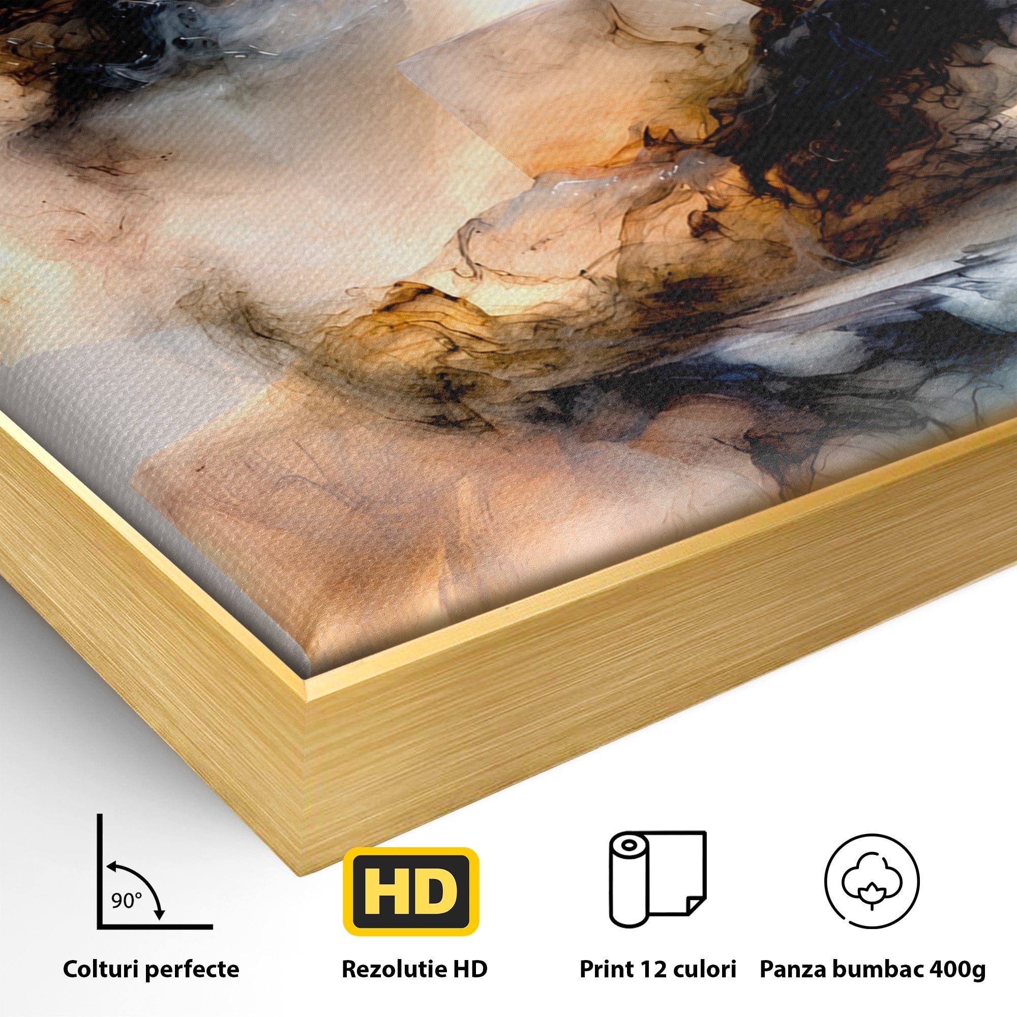 Tablou Canvas Premium LuxCanva® C1352, Arborele Mistic, Arbore, Mistic, Abstract, Living, Contemporan, Culori Vibrante