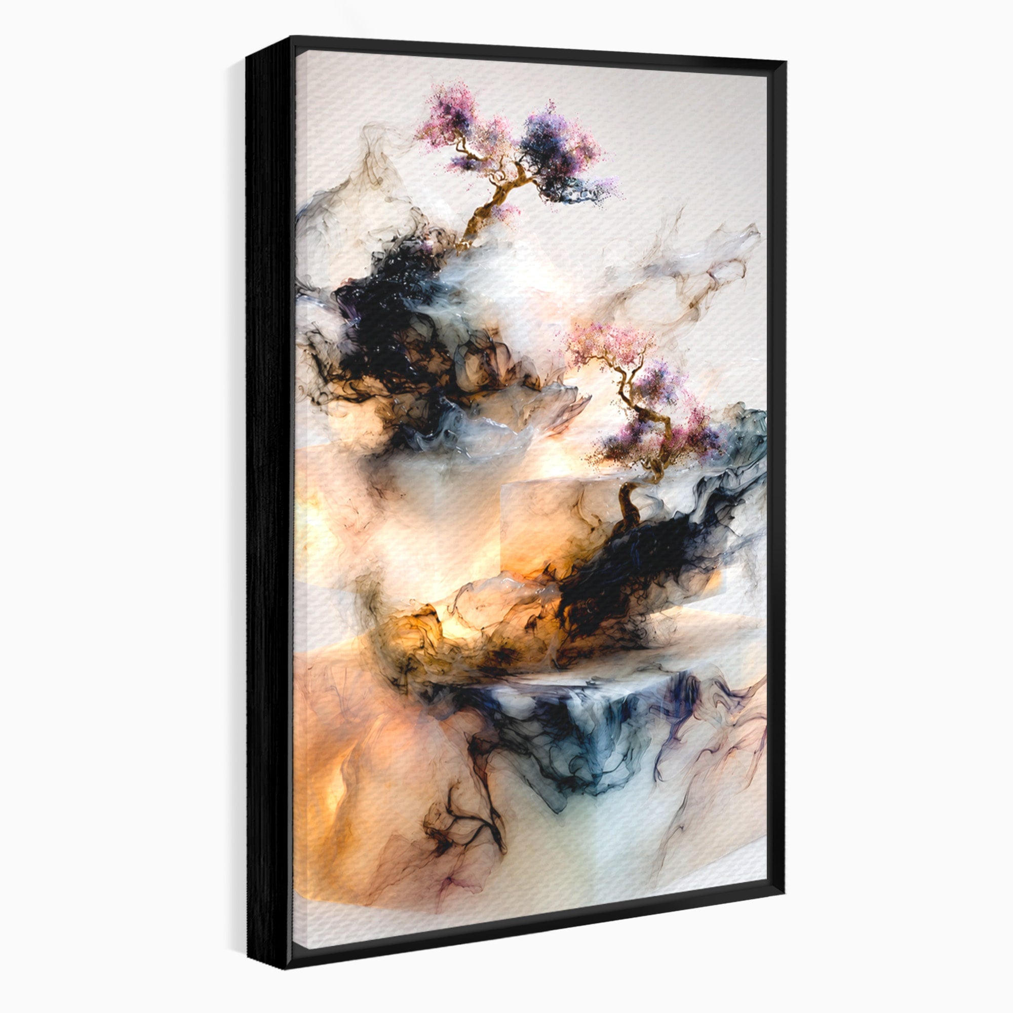 Tablou Canvas Premium LuxCanva® C1352, Arborele Mistic, Arbore, Mistic, Abstract, Living, Contemporan, Culori Vibrante