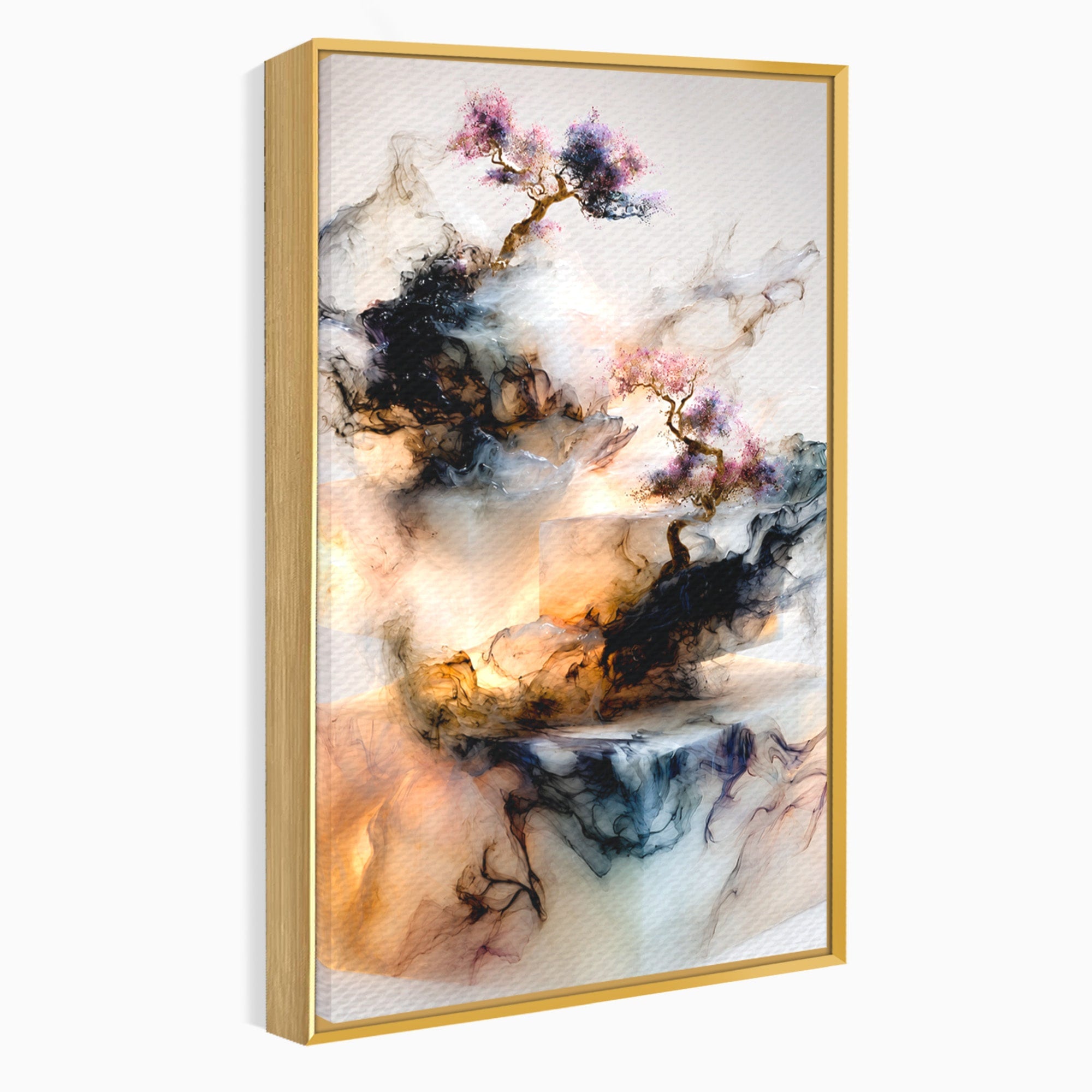 Tablou Canvas Premium LuxCanva® C1352, Arborele Mistic, Arbore, Mistic, Abstract, Living, Contemporan, Culori Vibrante