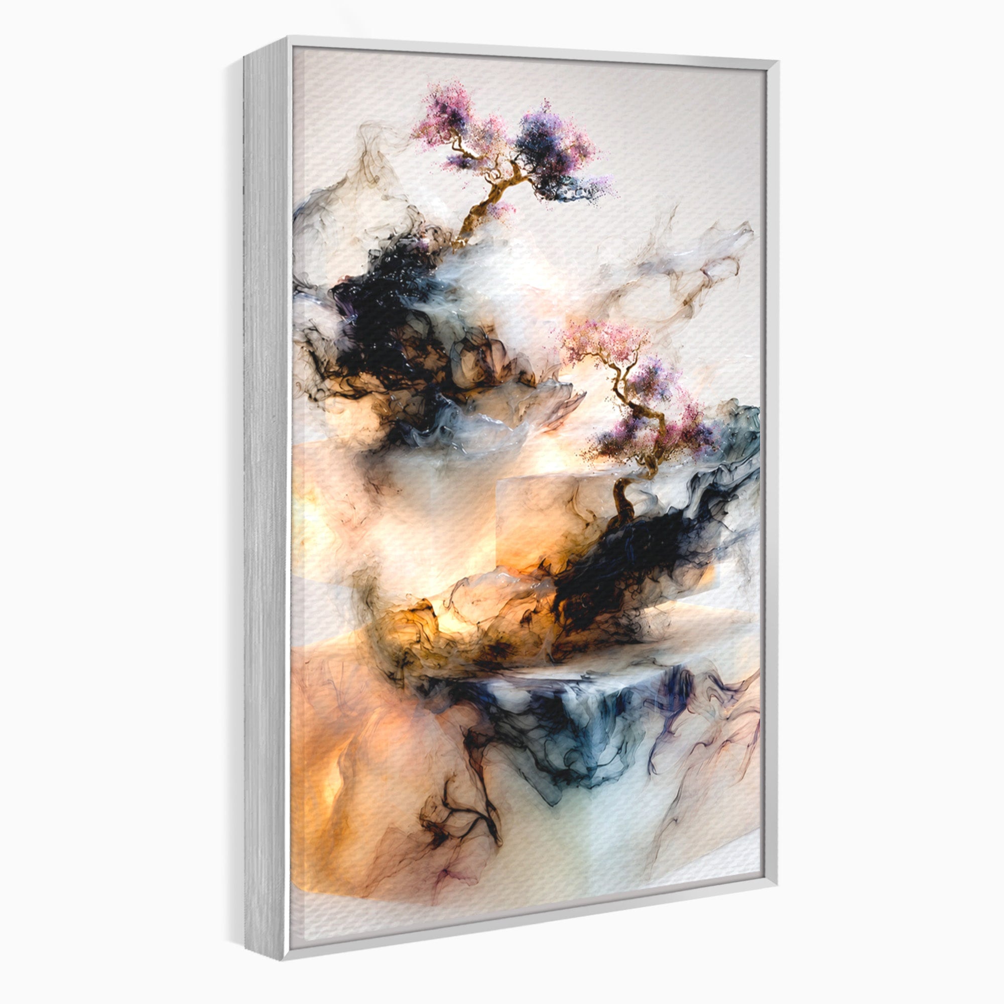 Tablou Canvas Premium LuxCanva® C1352, Arborele Mistic, Arbore, Mistic, Abstract, Living, Contemporan, Culori Vibrante