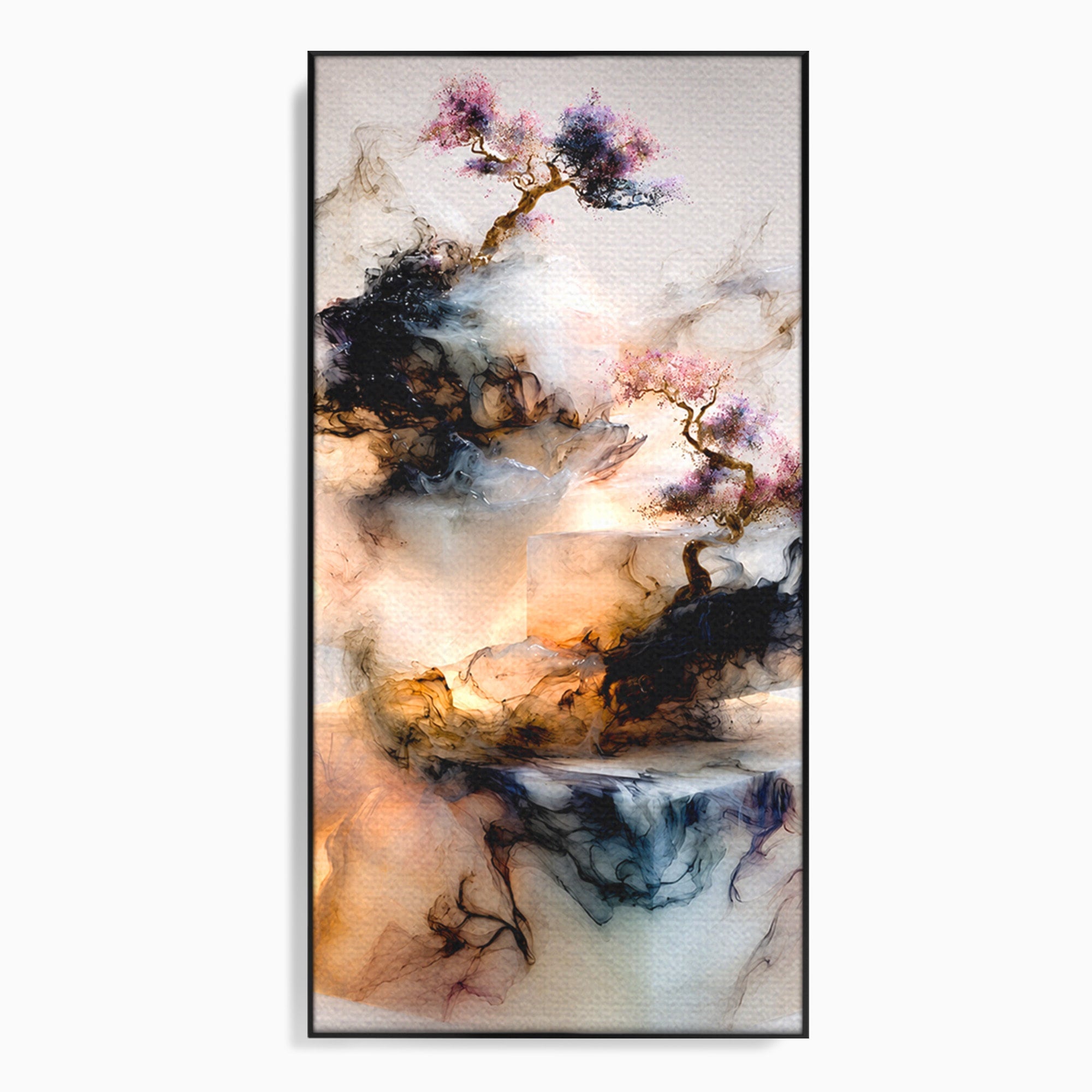 Tablou Canvas Premium LuxCanva® C1352, Arborele Mistic, Arbore, Mistic, Abstract, Living, Contemporan, Culori Vibrante